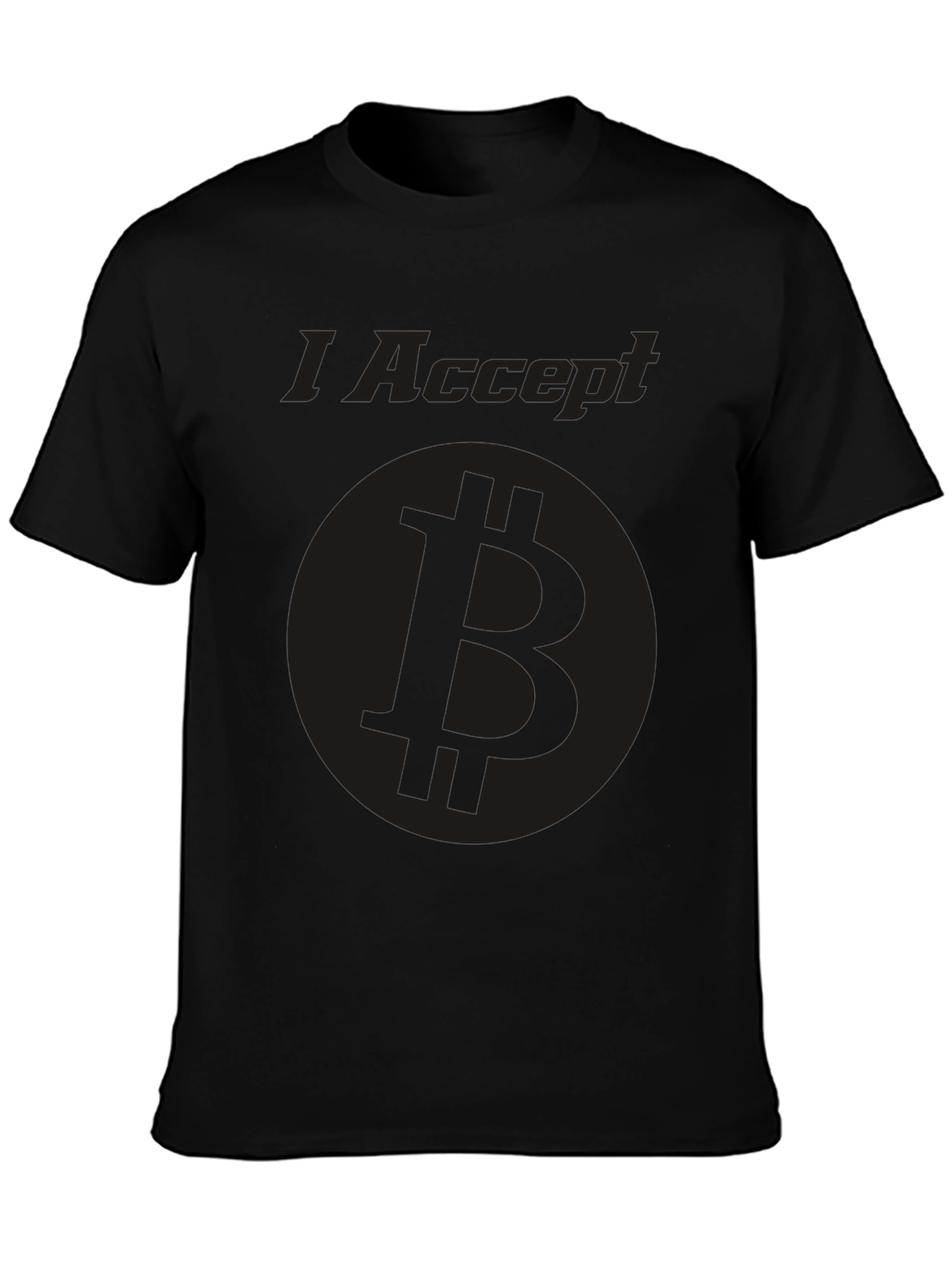 I Accept Bitcoin T-Shirt - Crypto Currency Tee