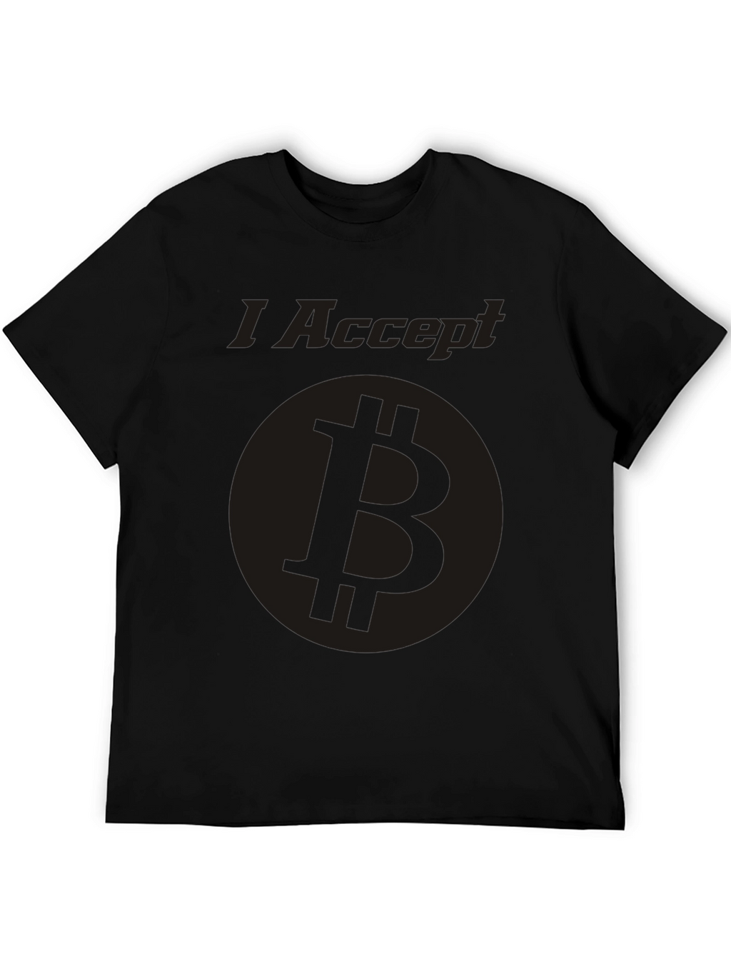 I Accept Bitcoin T-Shirt - Crypto Currency Tee