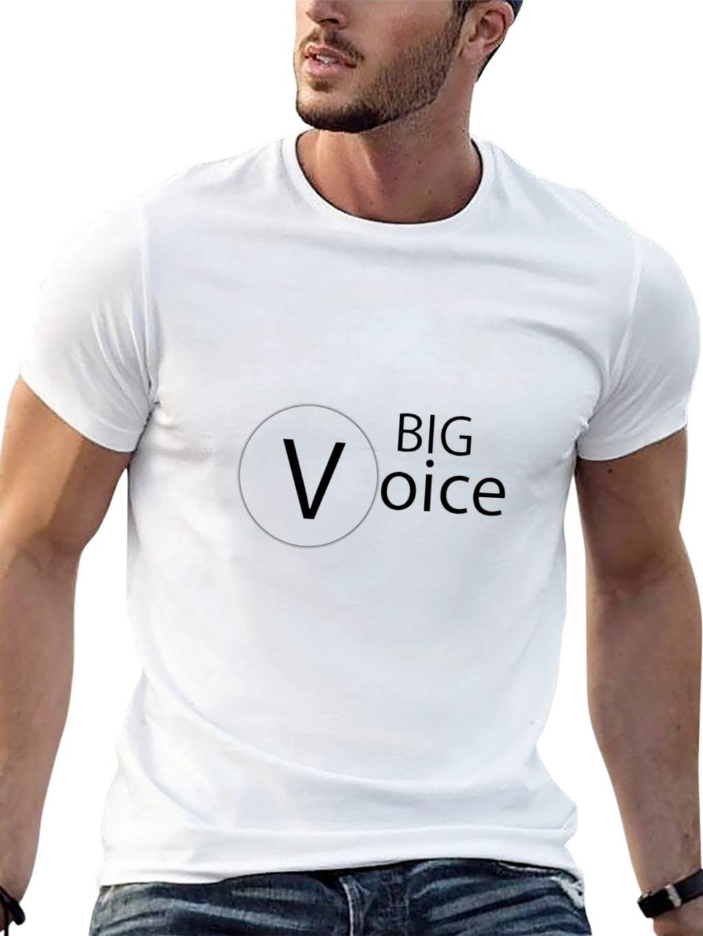 Big Voice Black T-Shirt