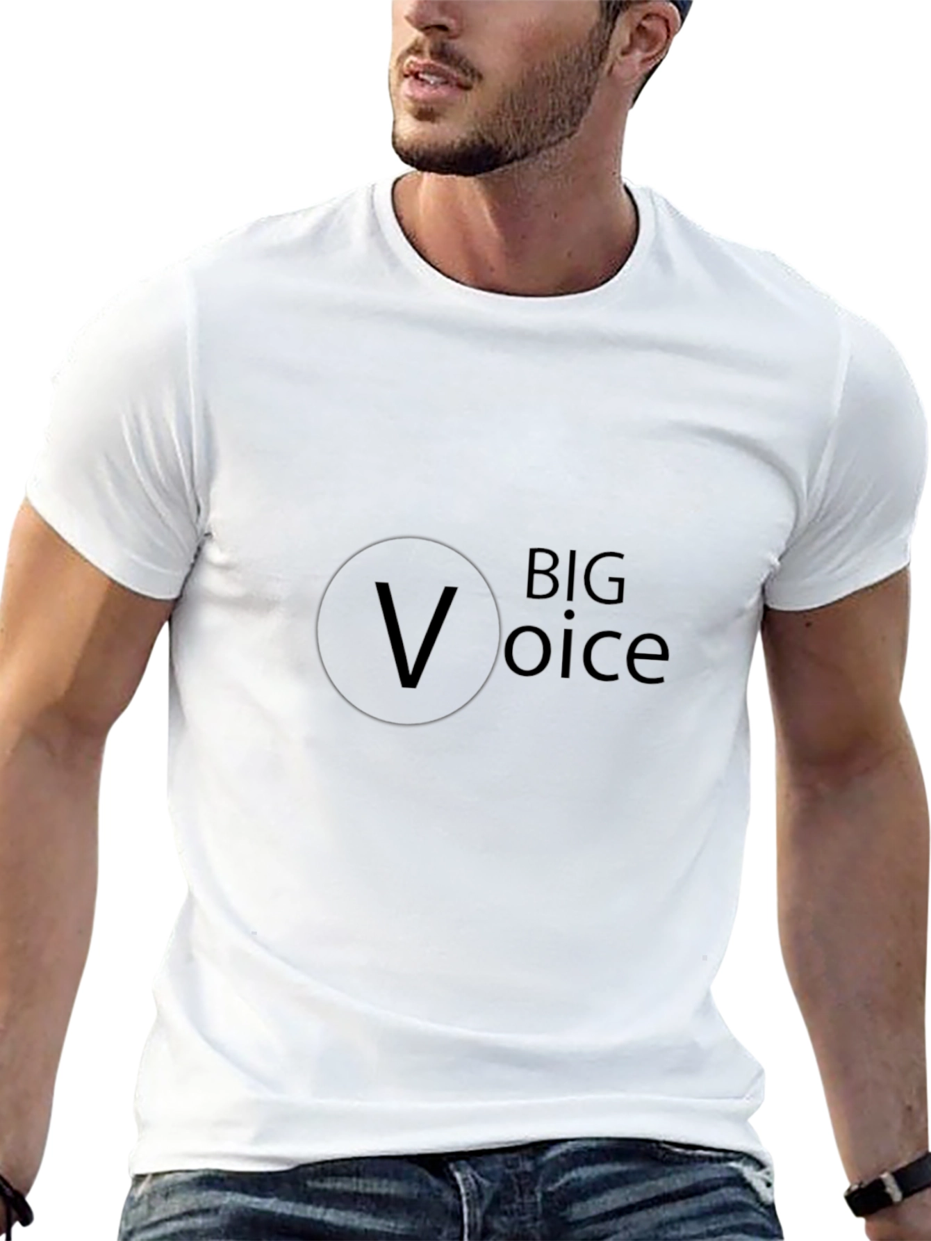Big Voice Black T-Shirt
