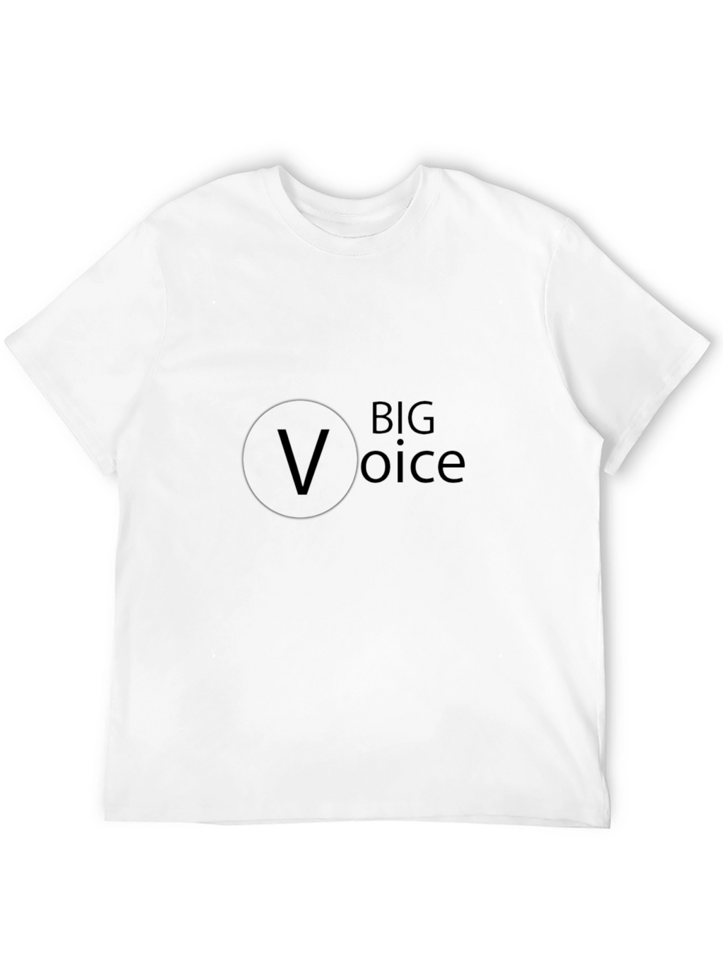 Big Voice Black T-Shirt