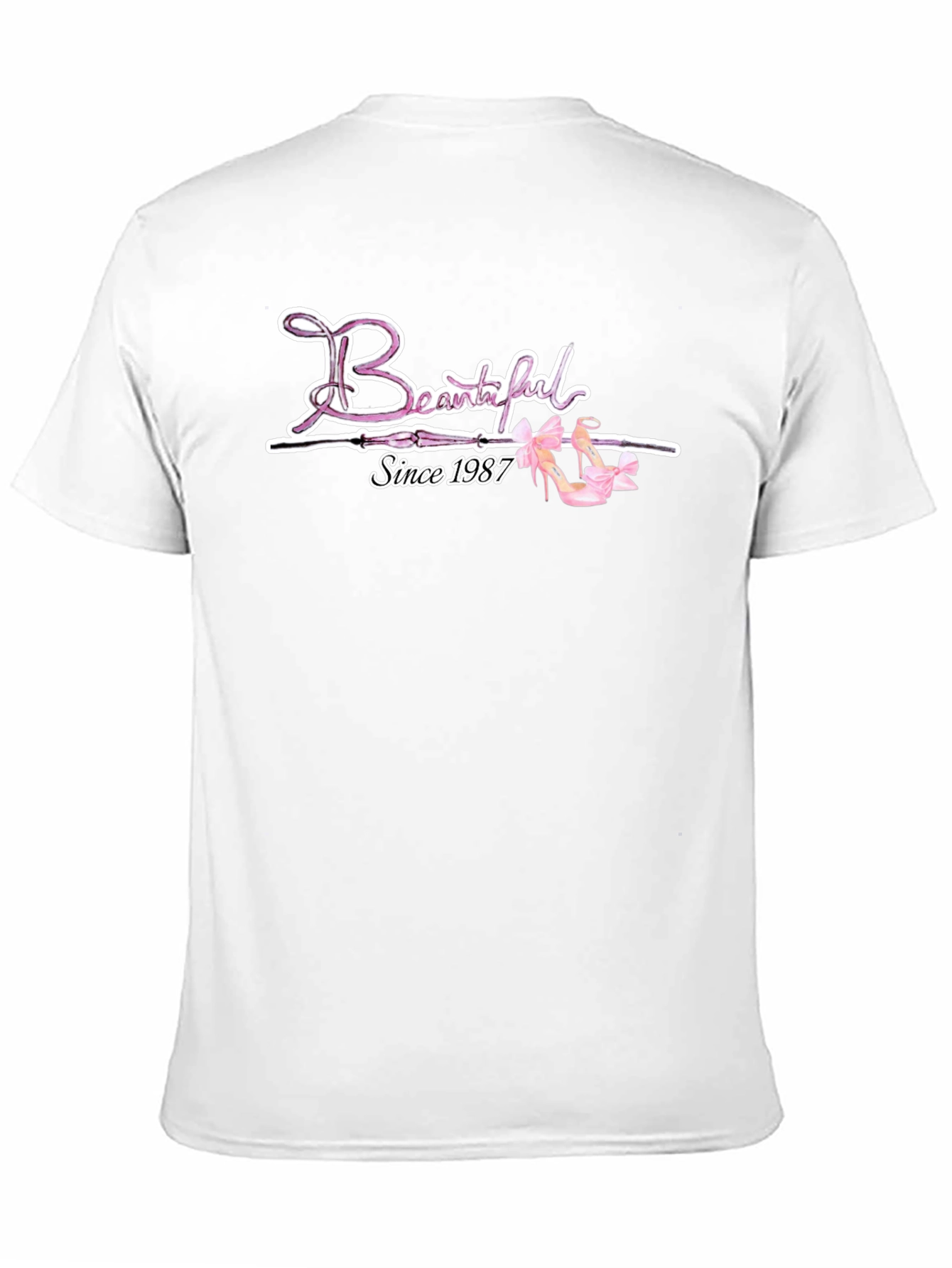 Beautiful Since 1987 Black T-Shirt