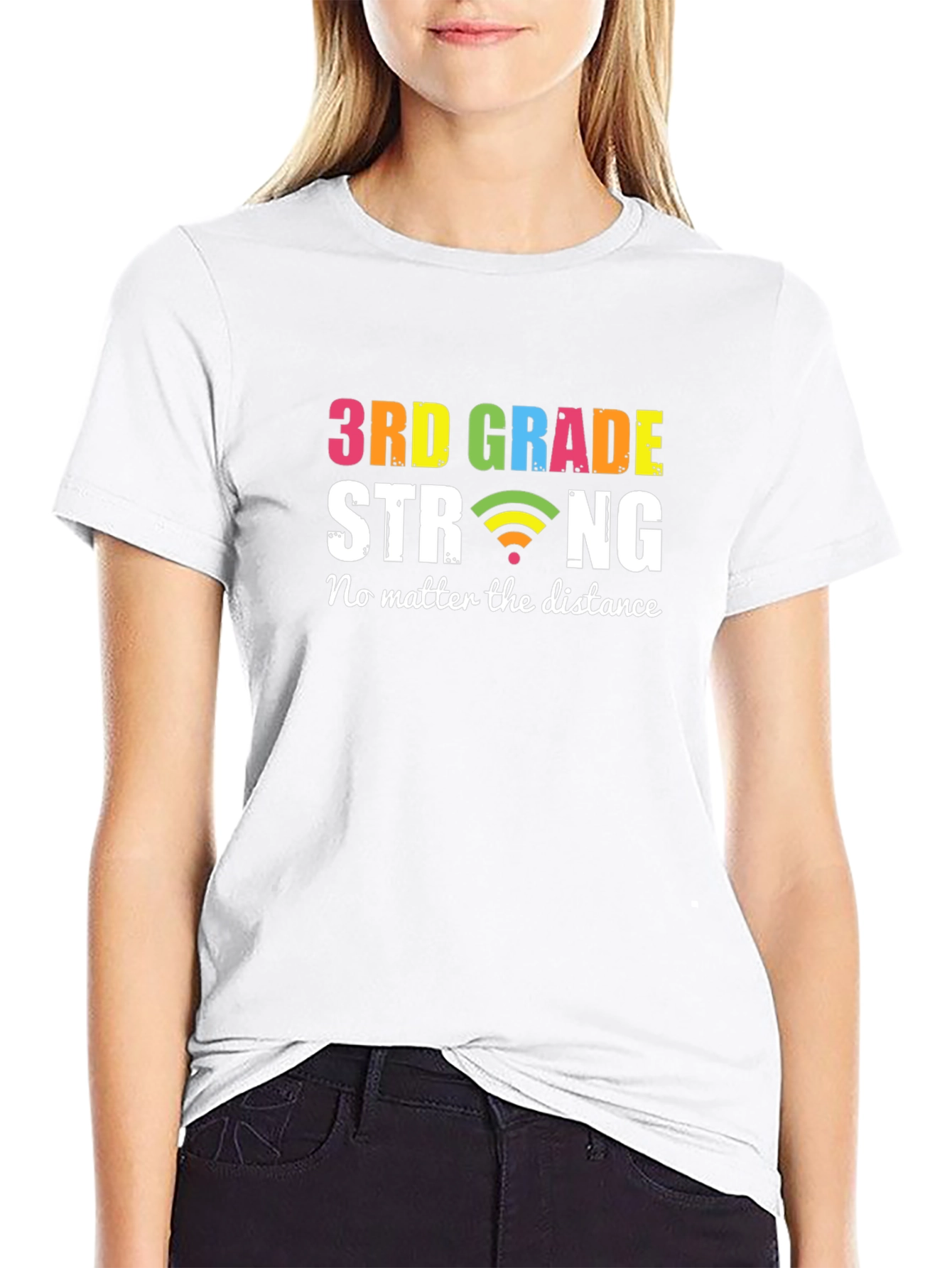 3rd Grade Strong T-Shirt - Distance Learning
