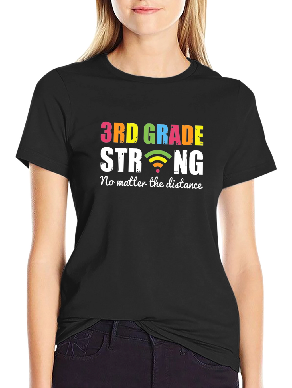 3rd Grade Strong T-Shirt - Distance Learning