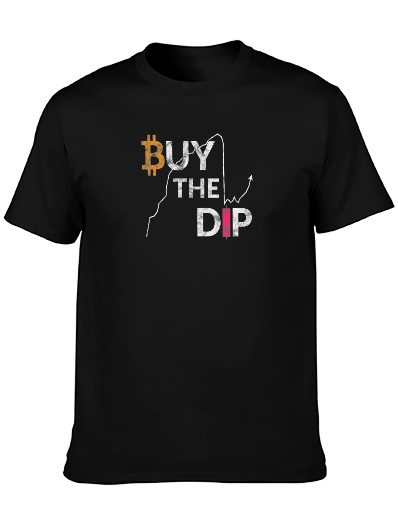Buy The Dip Bitcoin Graphic Tee - Crypto Investor T-Shirt