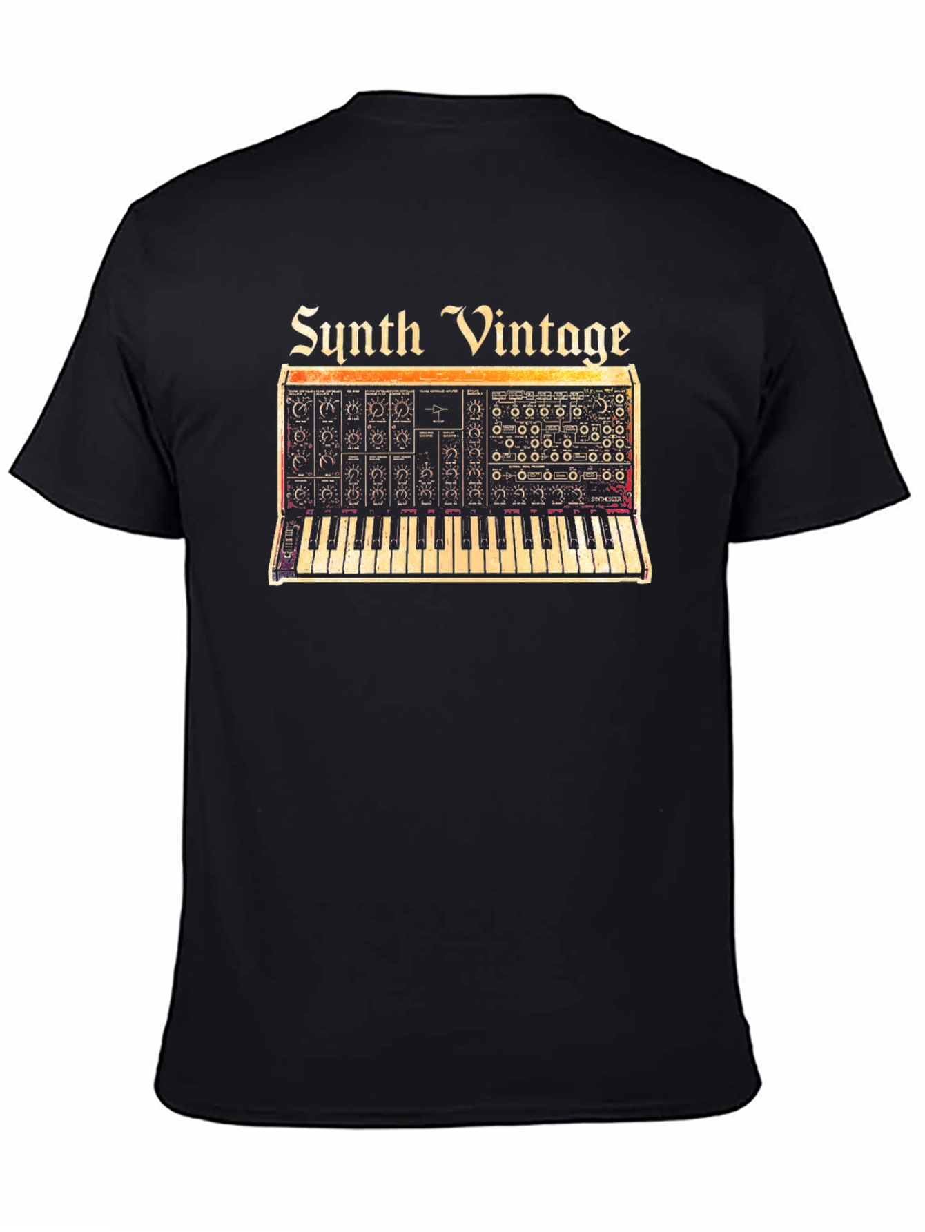 Vintage Synth T-Shirt - Music Producer Tee