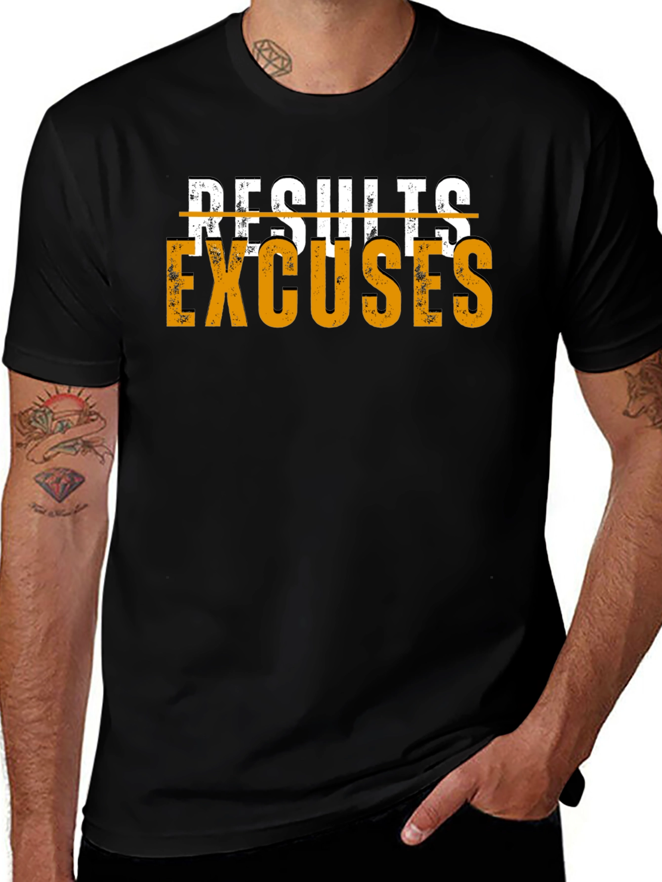Results Excuses Graphic T-Shirt