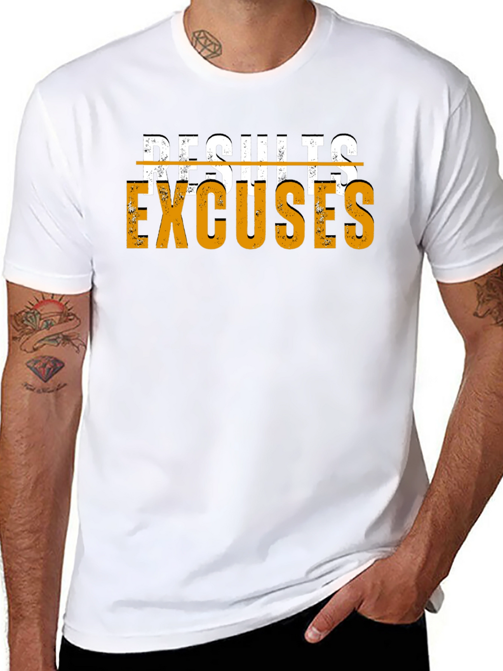 Results Excuses Graphic T-Shirt