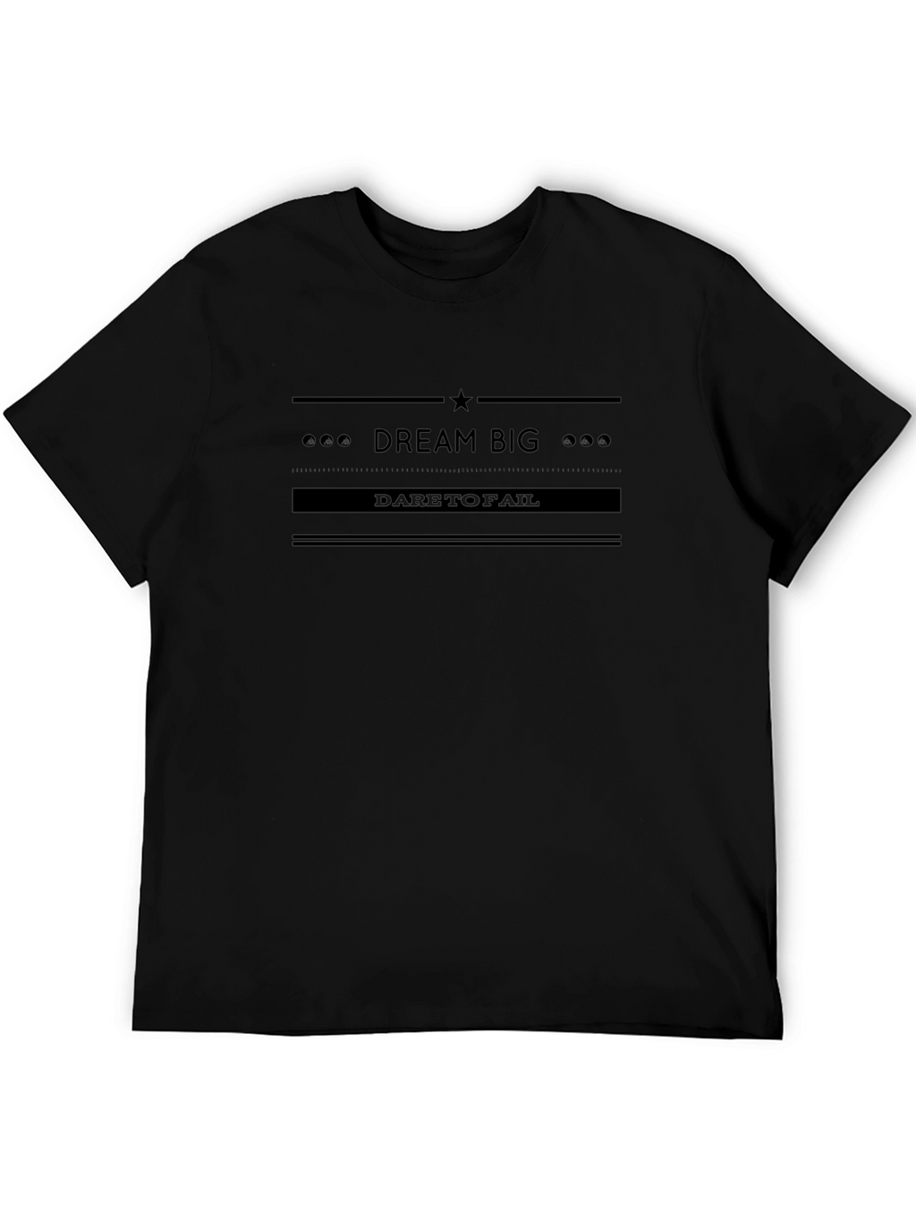 Dream Big Graphic Tee - Dare to Fail T-Shirt