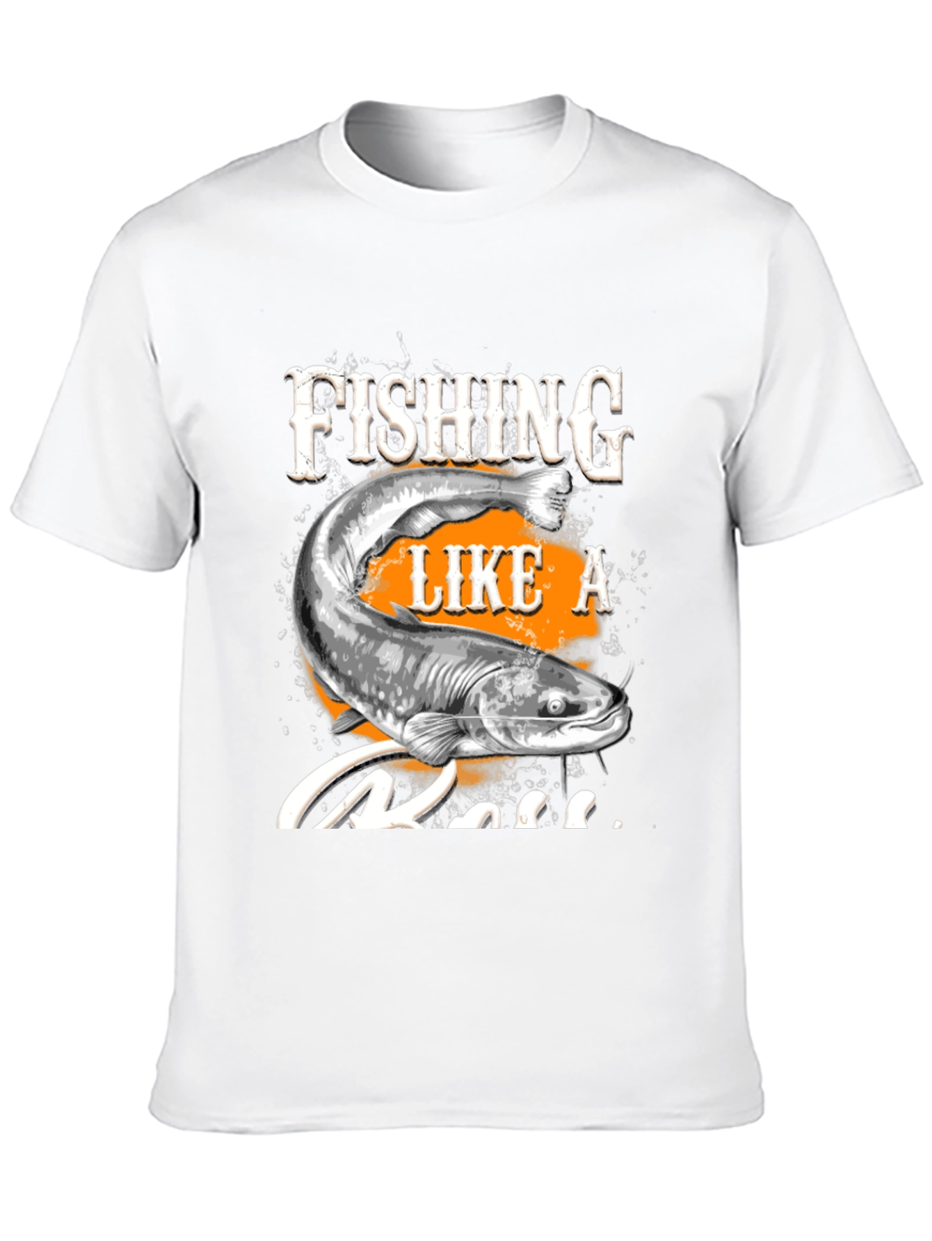 Fishing Like a Boss T-Shirt - Graphic Tee