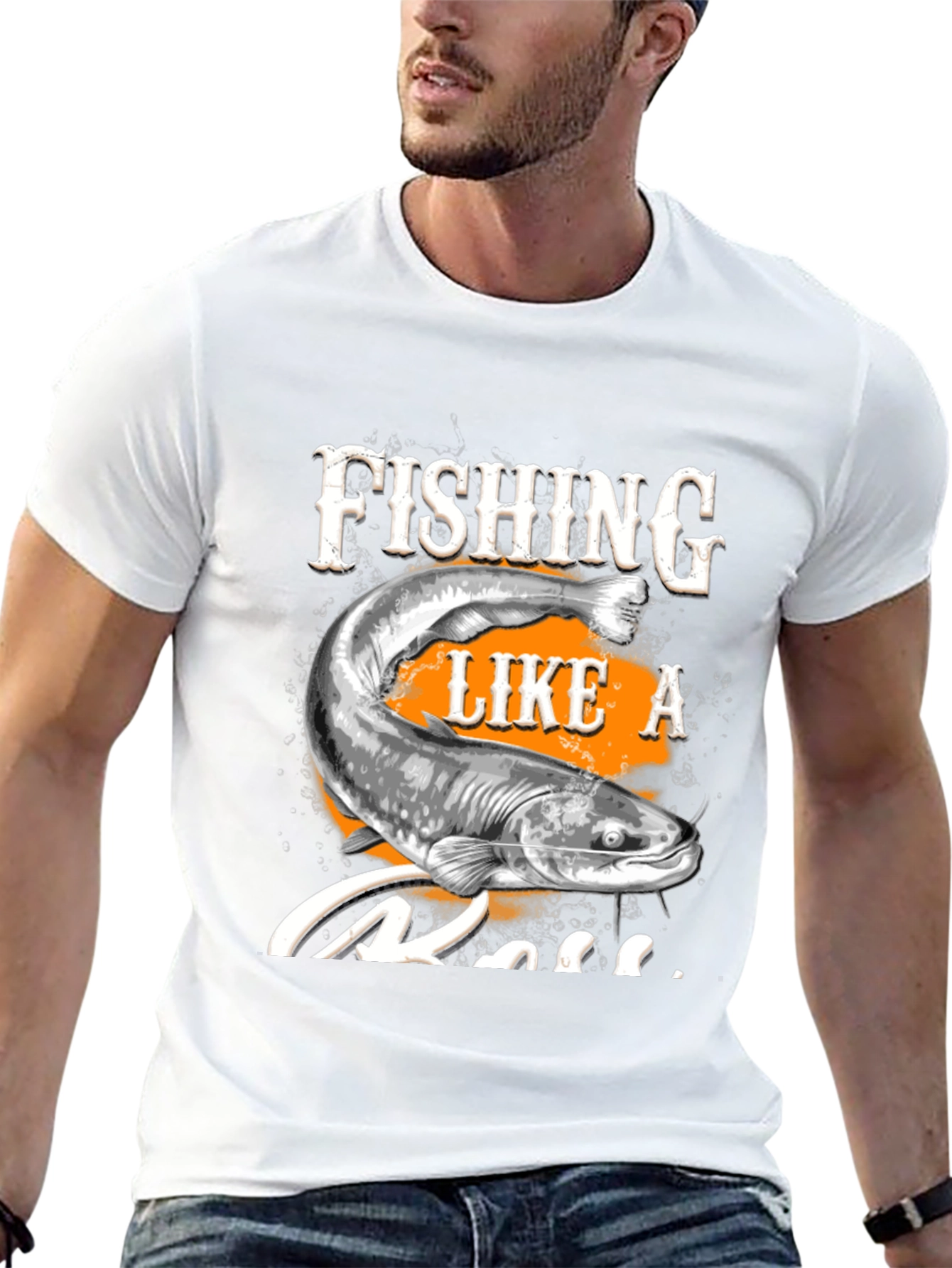 Fishing Like a Boss T-Shirt - Graphic Tee