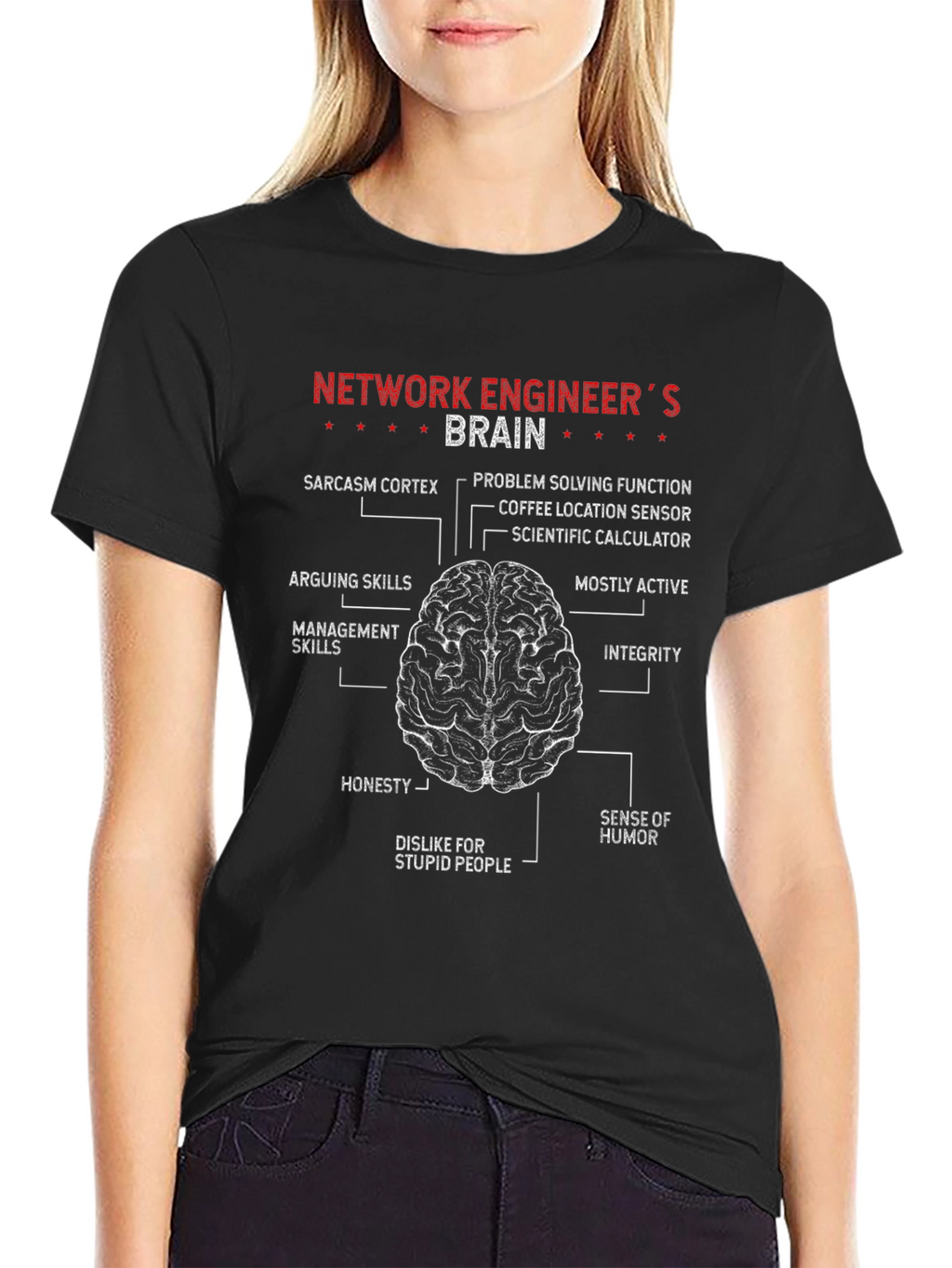 Network Engineer Brain T-Shirt