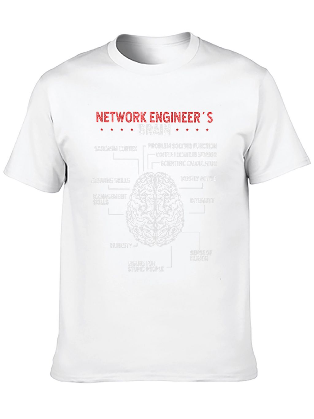 Network Engineer Brain T-Shirt
