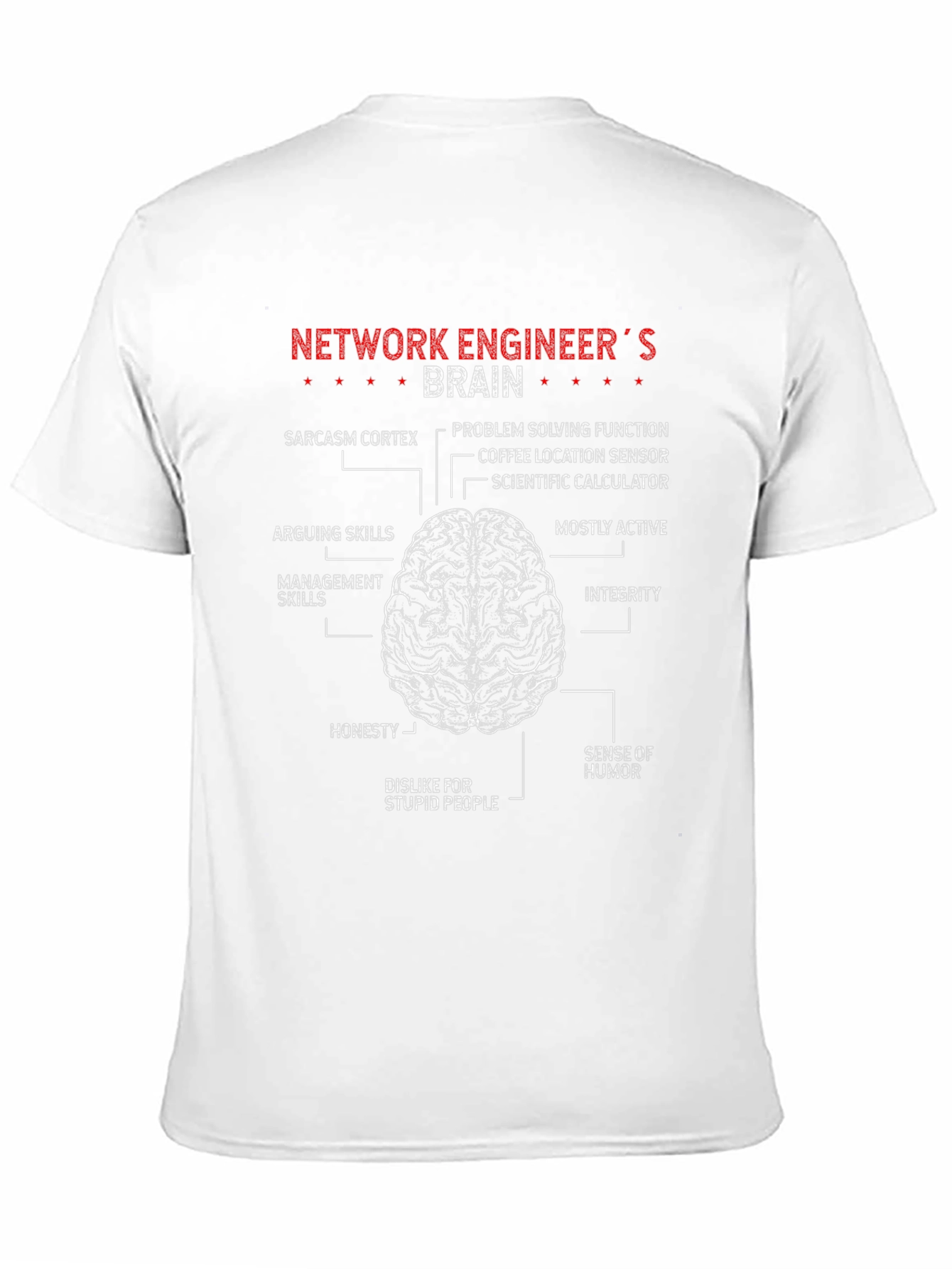 Network Engineer Brain T-Shirt