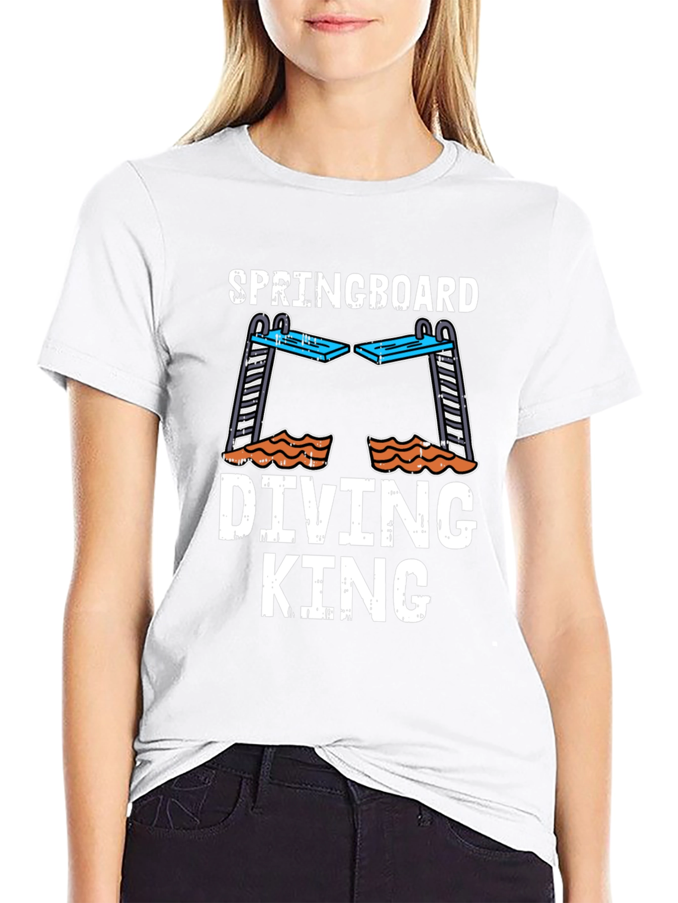 Springboard Diving King T-Shirt