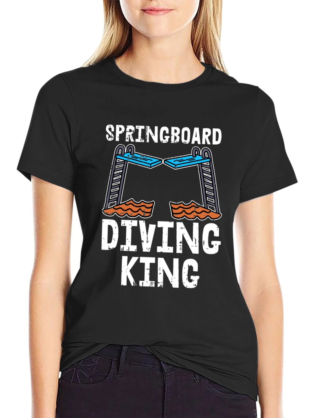 Springboard Diving King T-Shirt