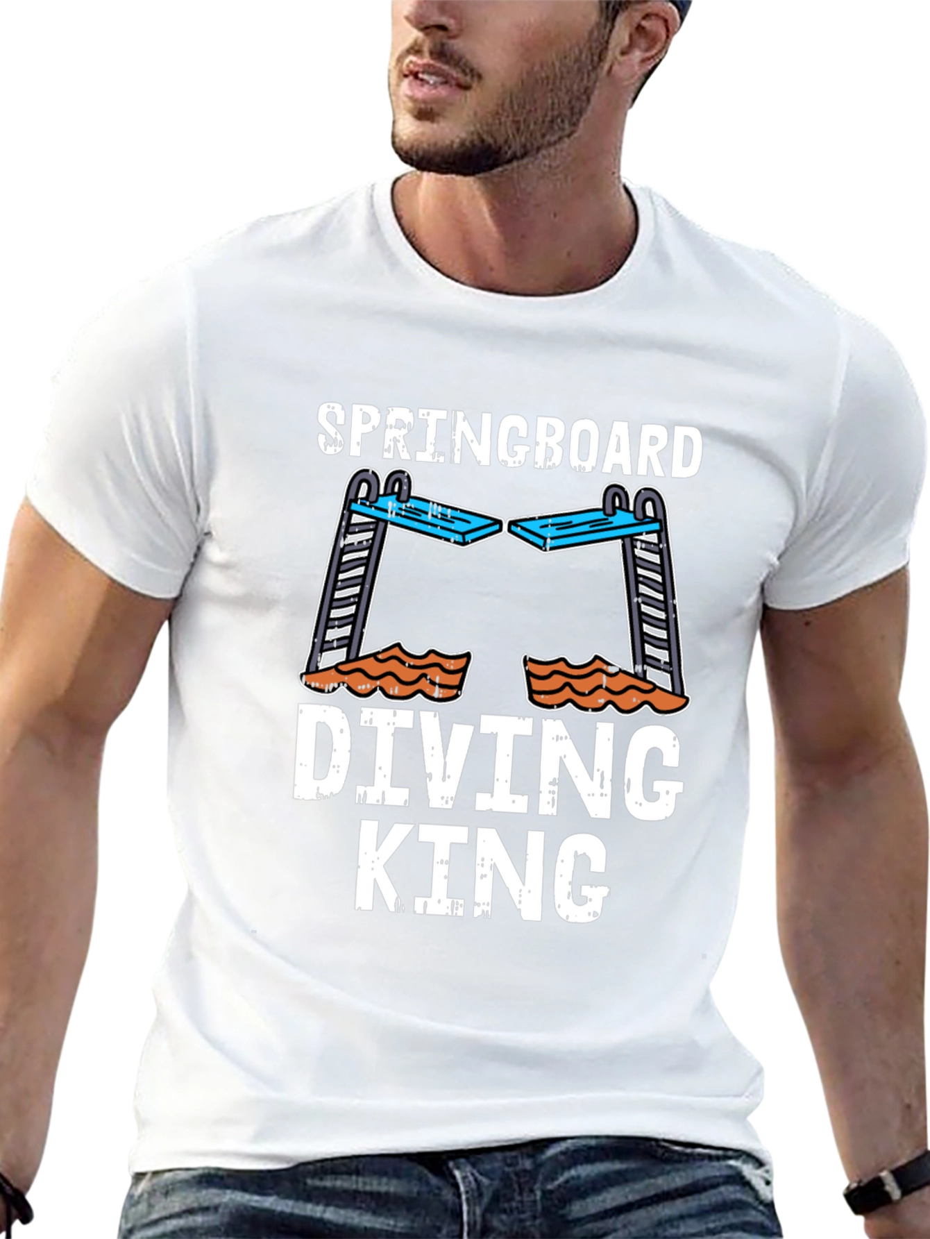 Springboard Diving King T-Shirt