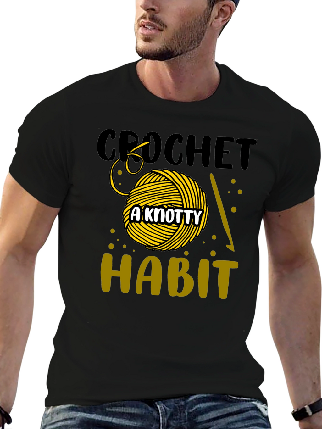Crochet a Knotty Habit T-Shirt