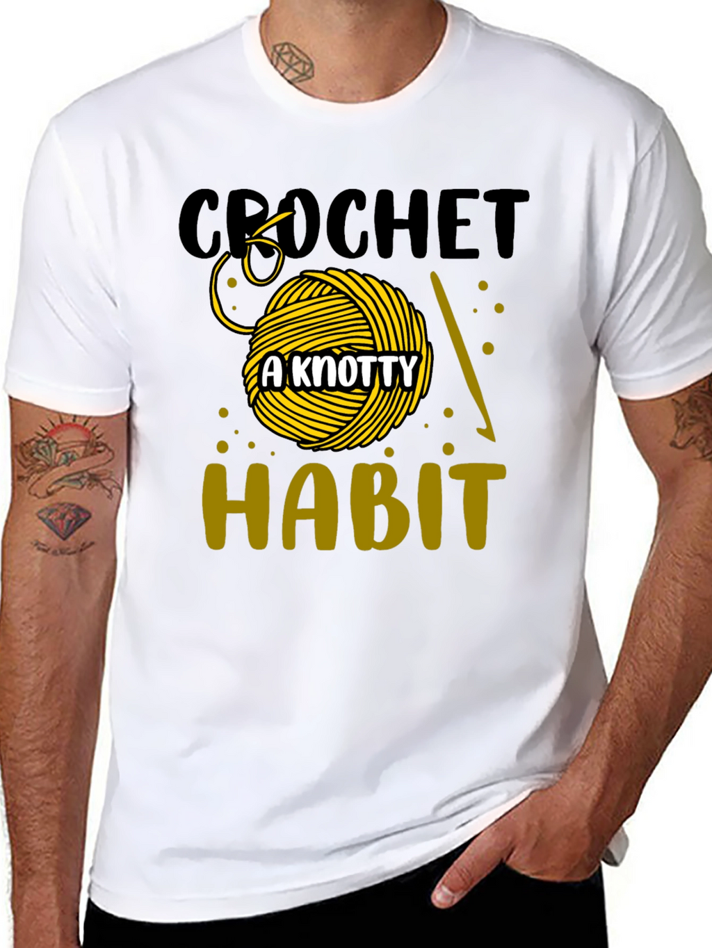 Crochet a Knotty Habit T-Shirt