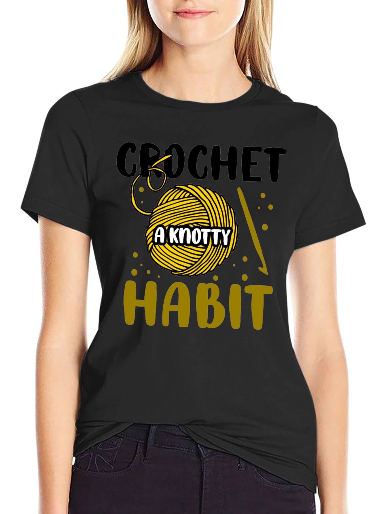 Crochet a Knotty Habit T-Shirt