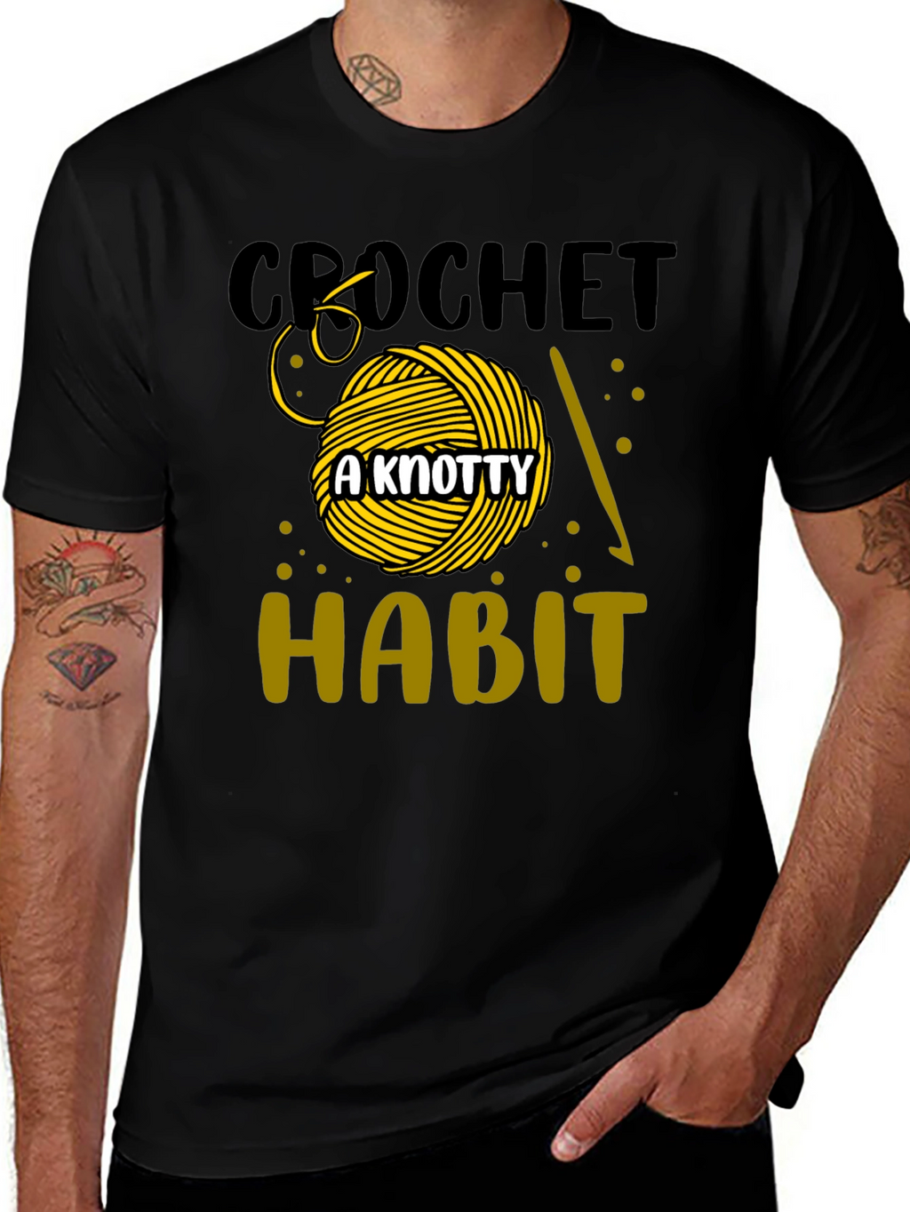 Crochet a Knotty Habit T-Shirt