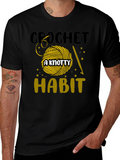 Crochet a Knotty Habit T-Shirt