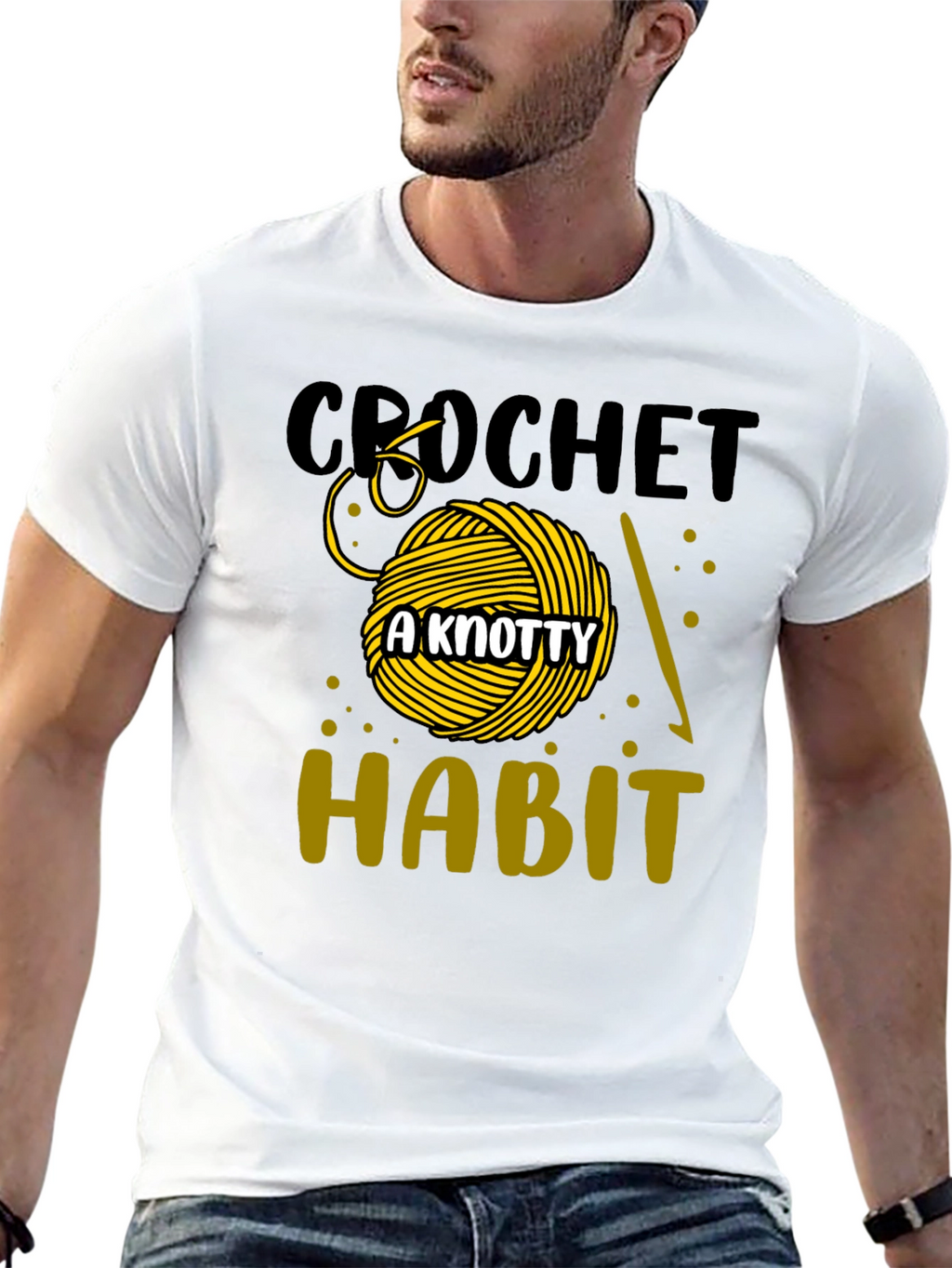 Crochet a Knotty Habit T-Shirt