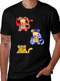 Funky Monkey Tee - Hear Think See No Evil