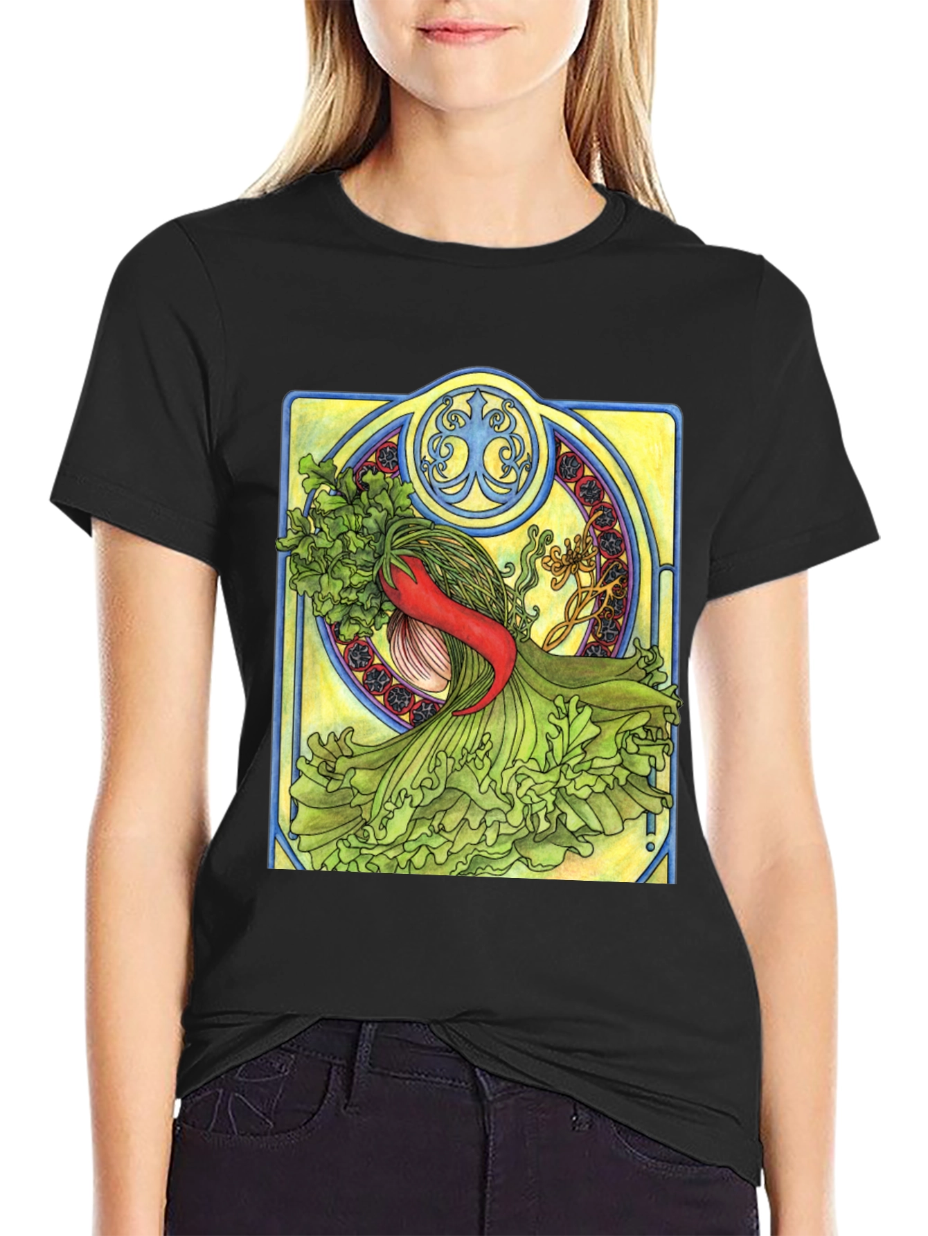Salad Art Graphic Tee