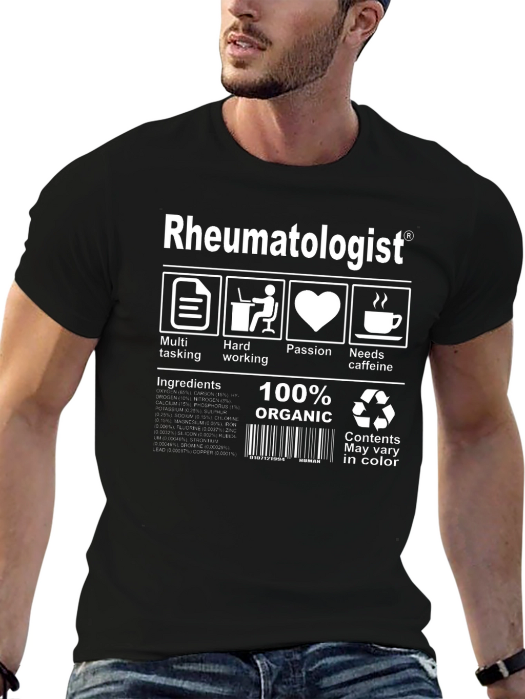 Rheumatologist 100% Organic T-Shirt