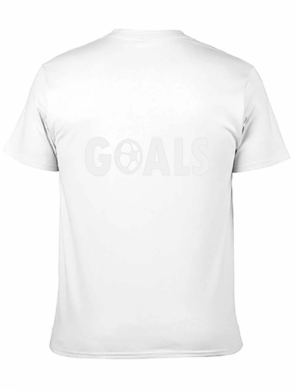Goals Soccer Graphic T-Shirt - Black