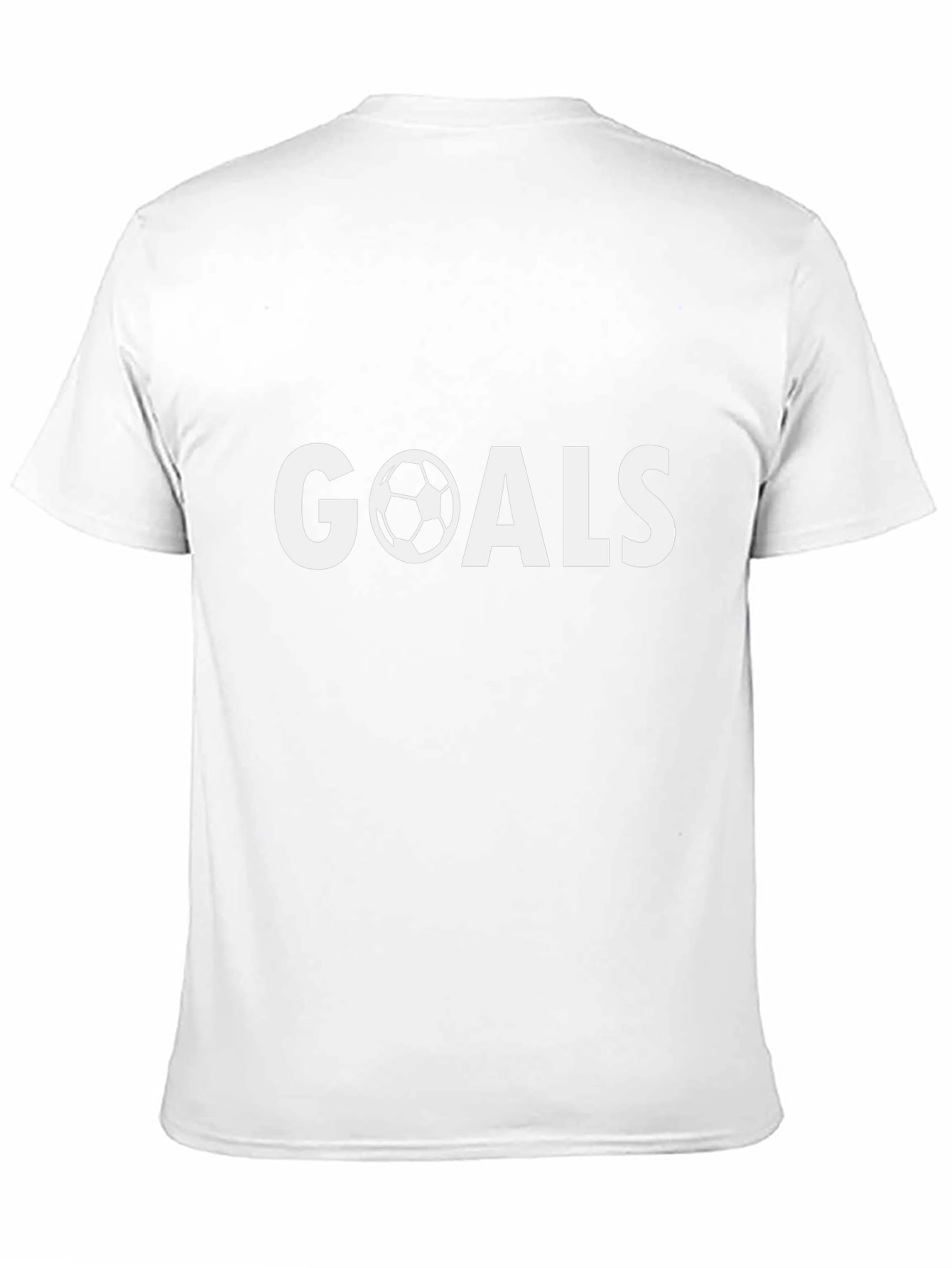 Goals Soccer Graphic T-Shirt - Black