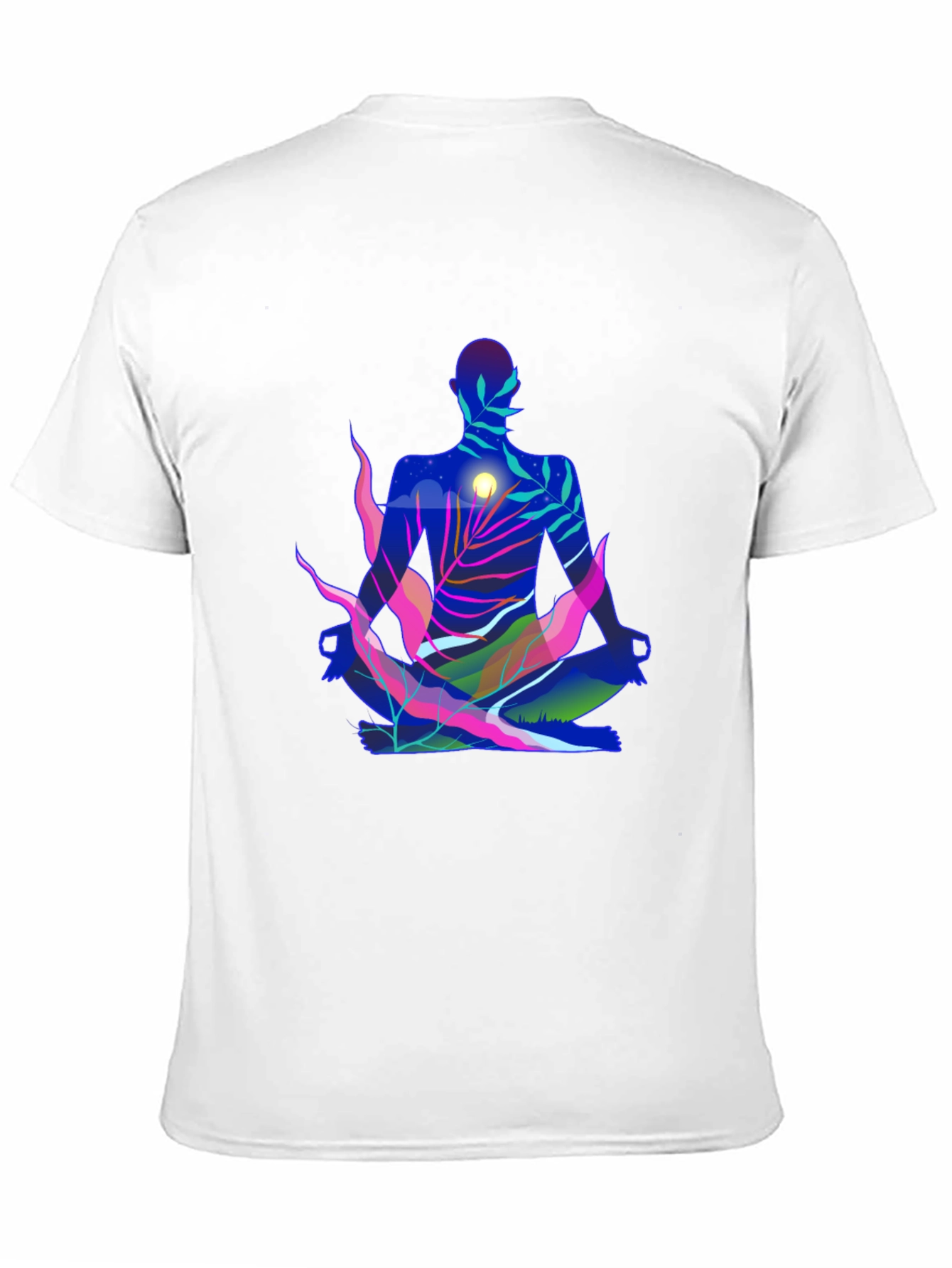 Zen Nature Meditating T-Shirt
