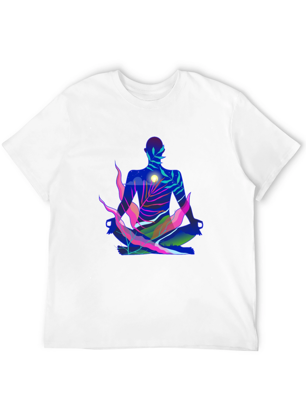 Zen Nature Meditating T-Shirt