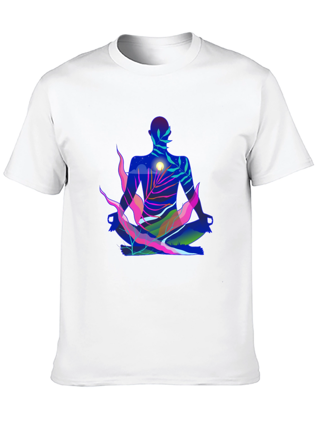 Zen Nature Meditating T-Shirt