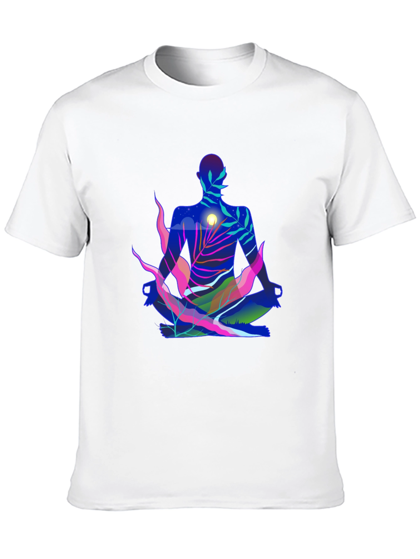Zen Nature Meditating T-Shirt