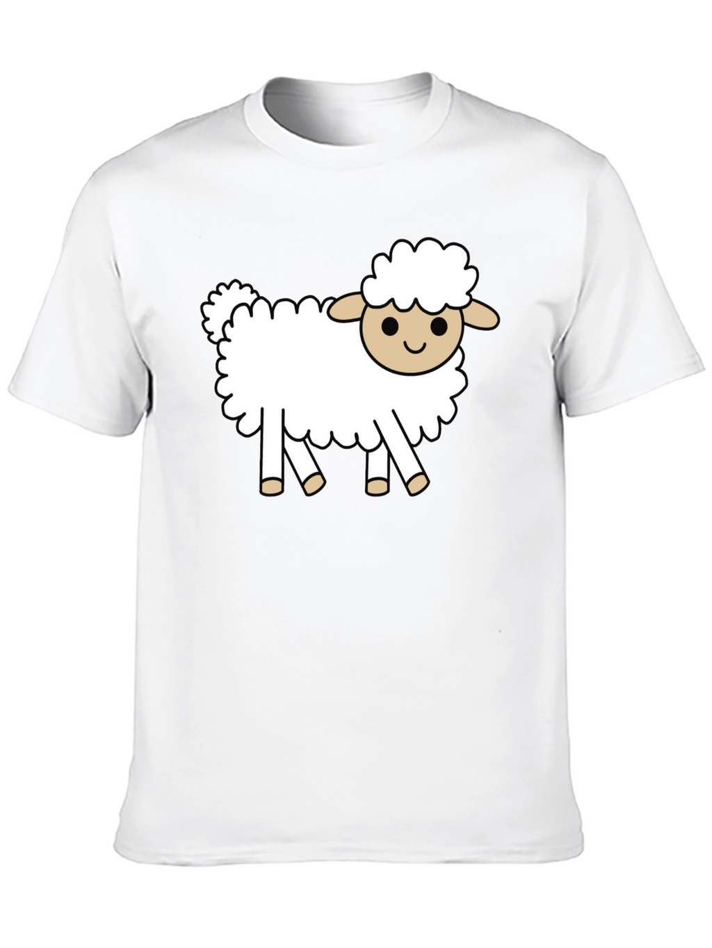 Sheep Graphic Tee - Cute Animal Shirt