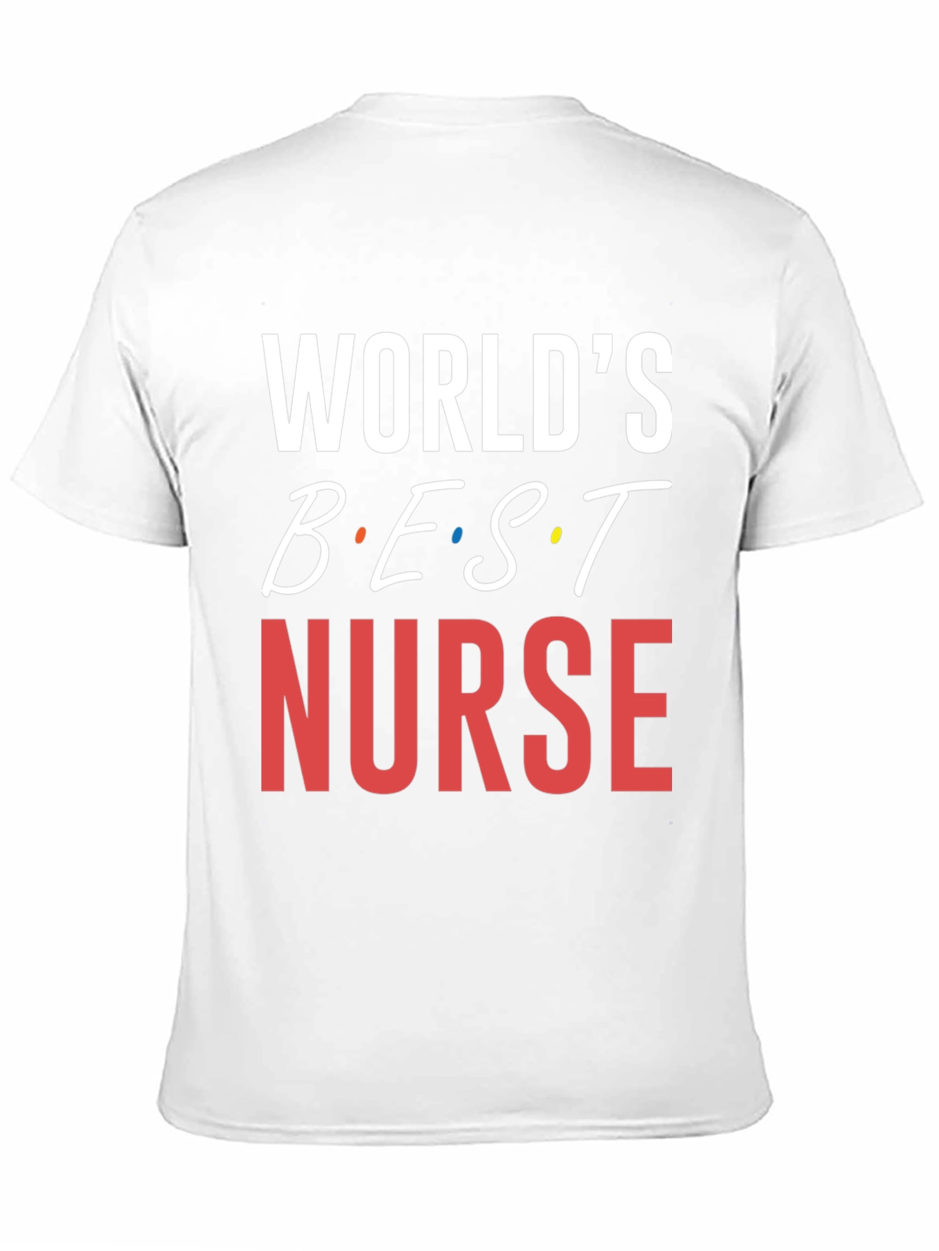 Worlds Best Nurse T-Shirt - Black