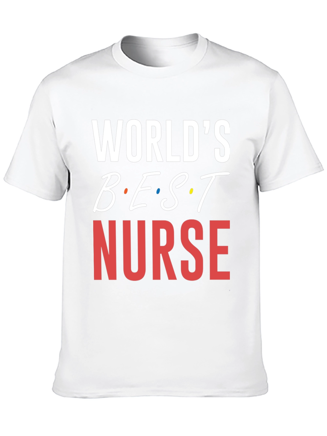 Worlds Best Nurse T-Shirt - Black