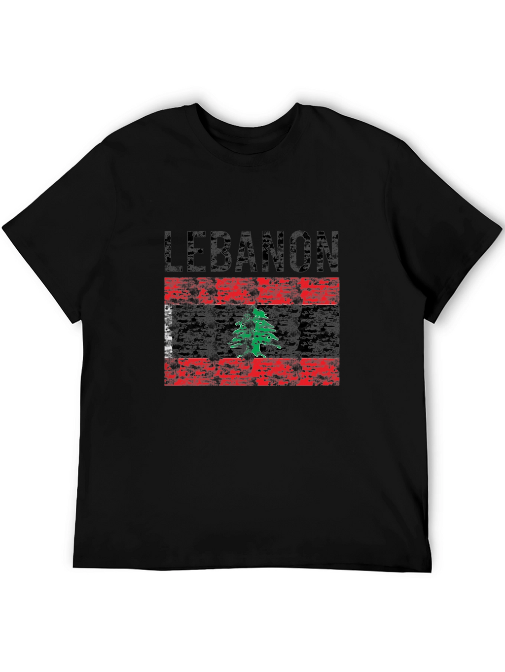 Lebanon Flag Graphic T-Shirt