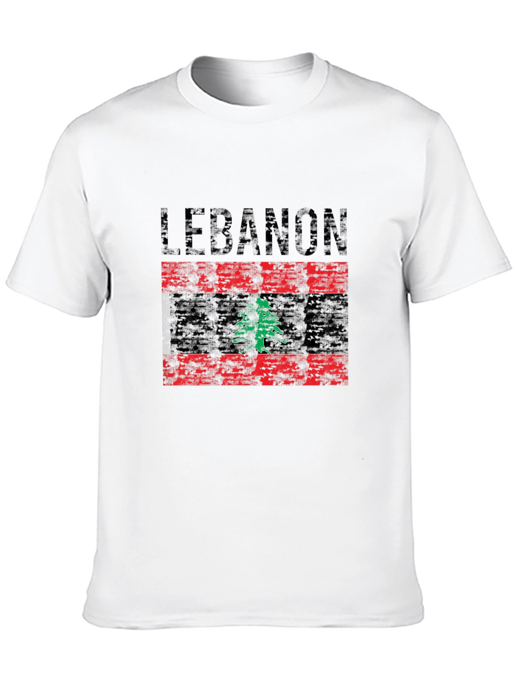 Lebanon Flag Graphic T-Shirt