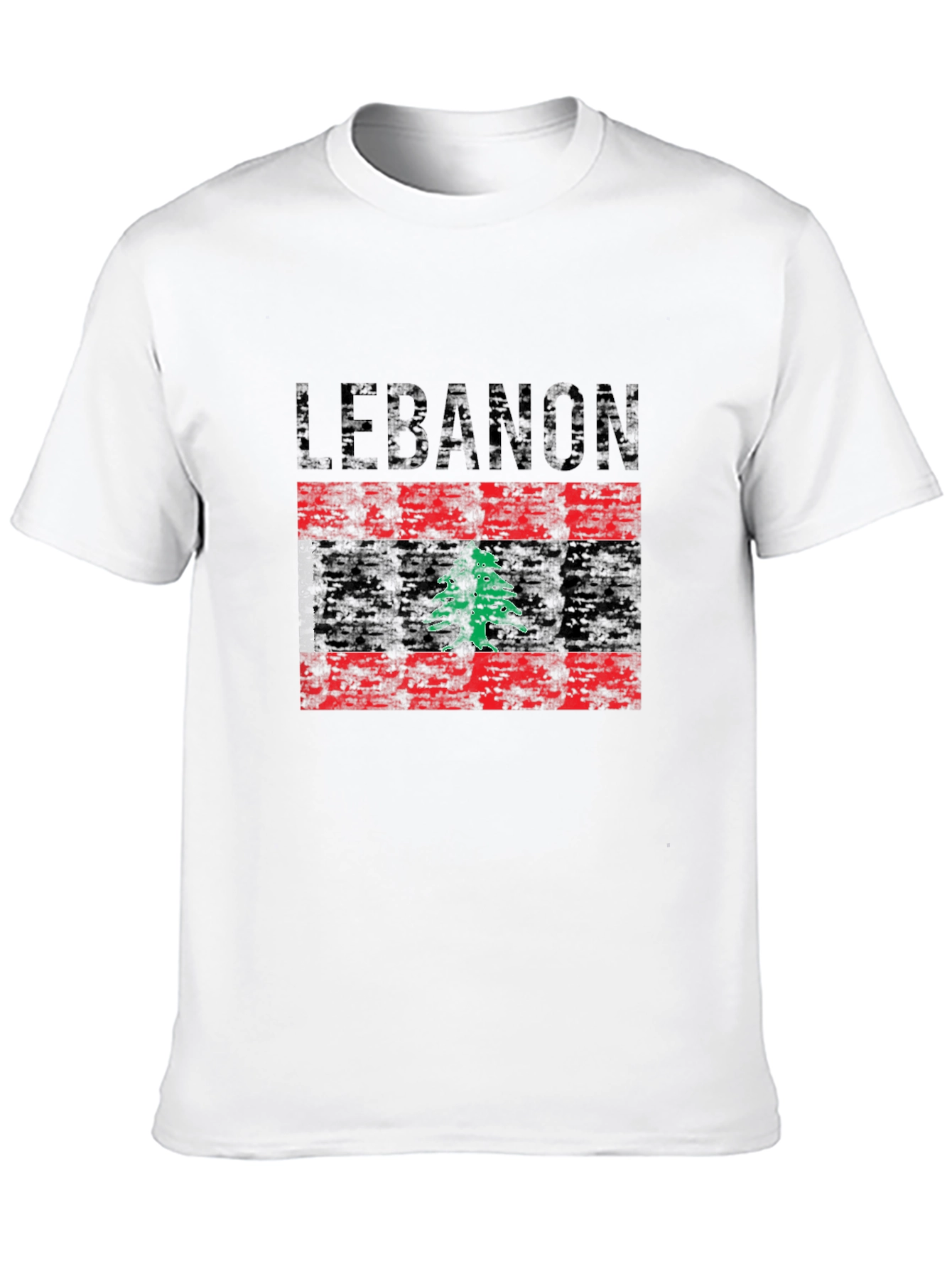 Lebanon Flag Graphic T-Shirt