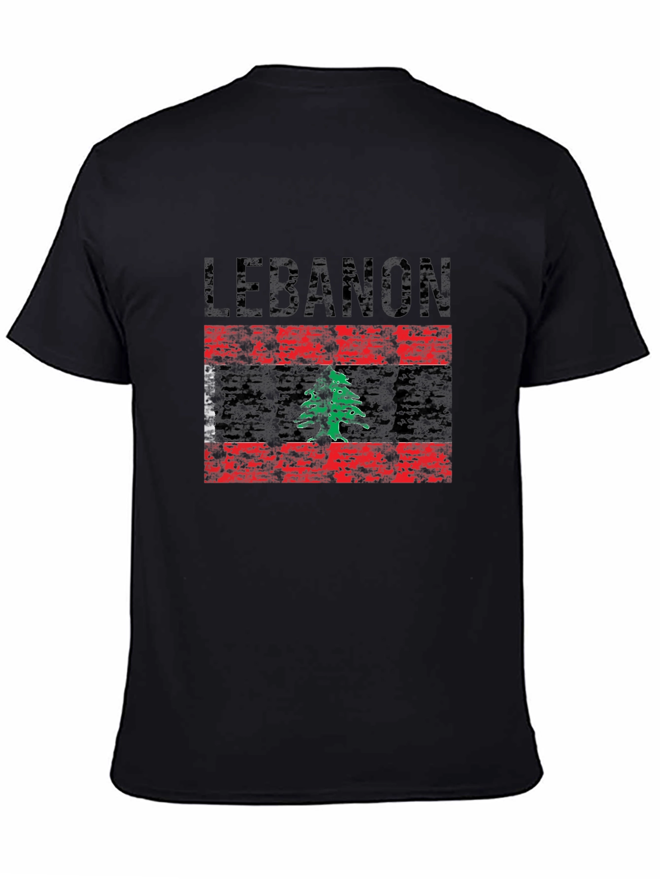 Lebanon Flag Graphic T-Shirt