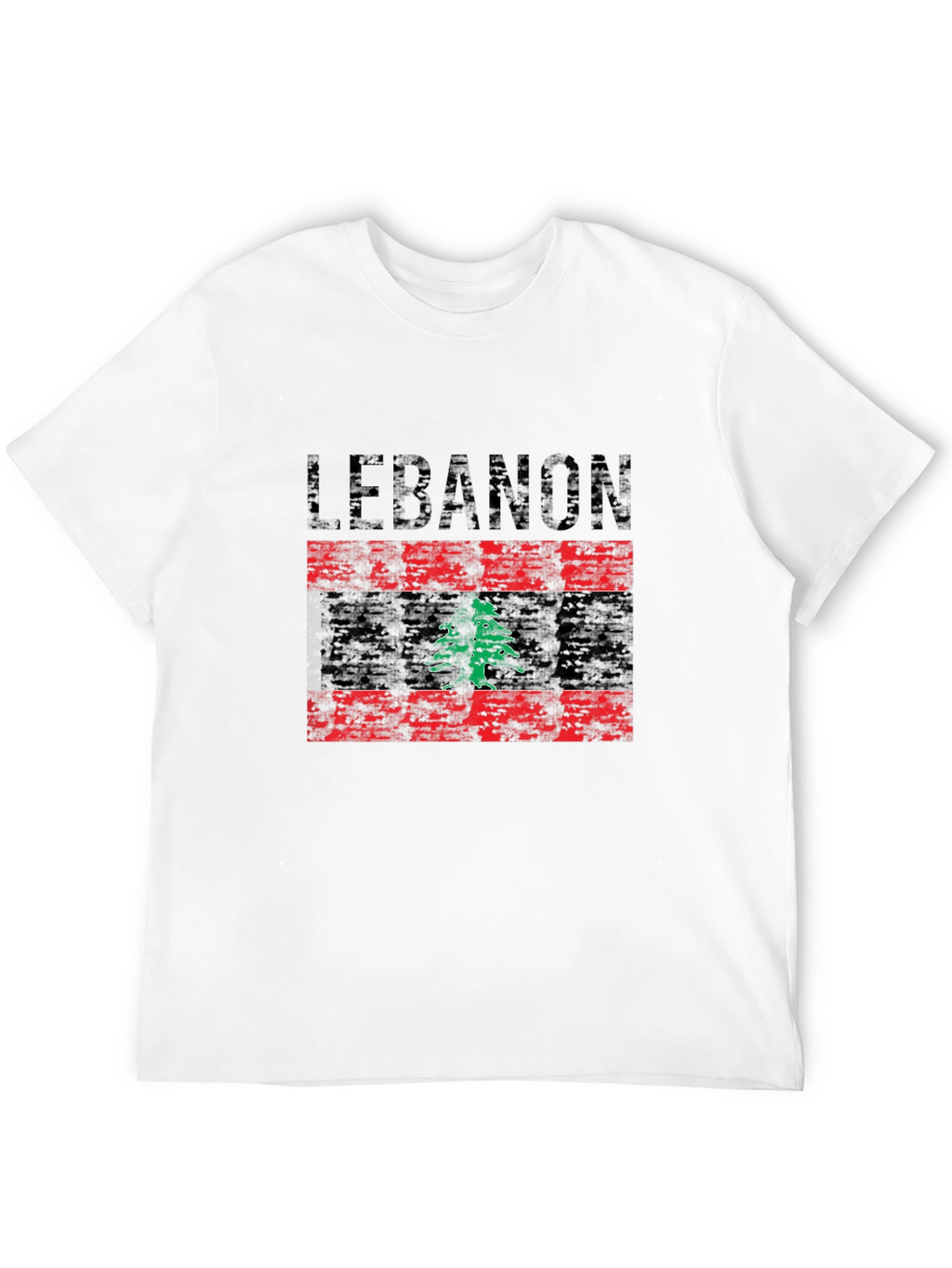 Lebanon Flag Graphic T-Shirt