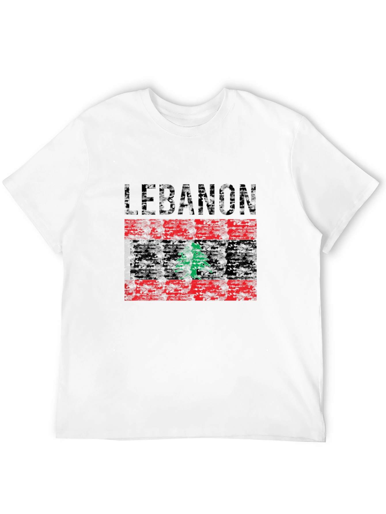 Lebanon Flag Graphic T-Shirt