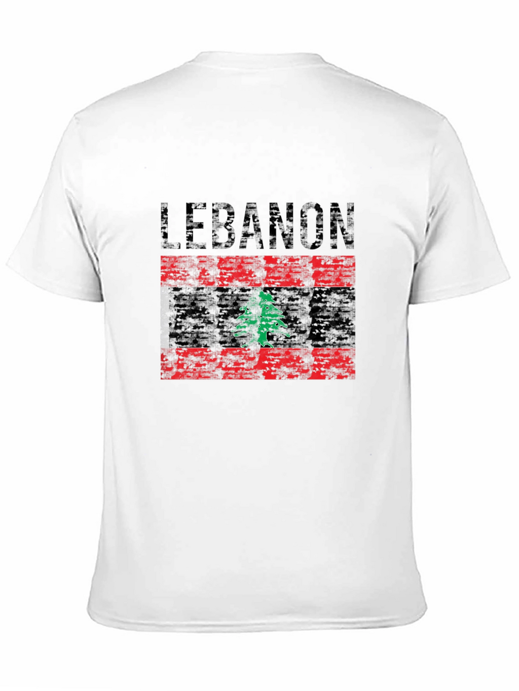 Lebanon Flag Graphic T-Shirt