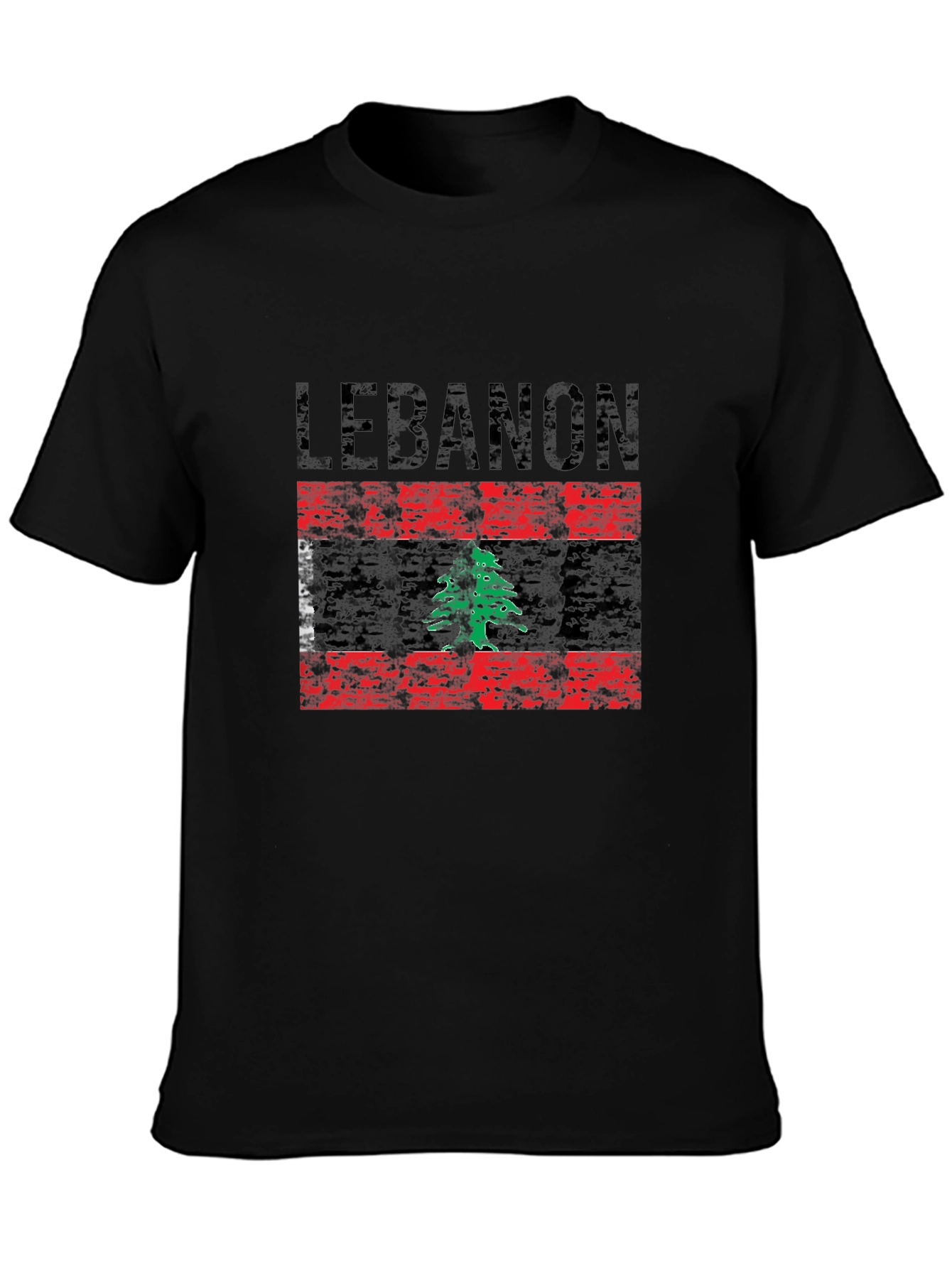 Lebanon Flag Graphic T-Shirt