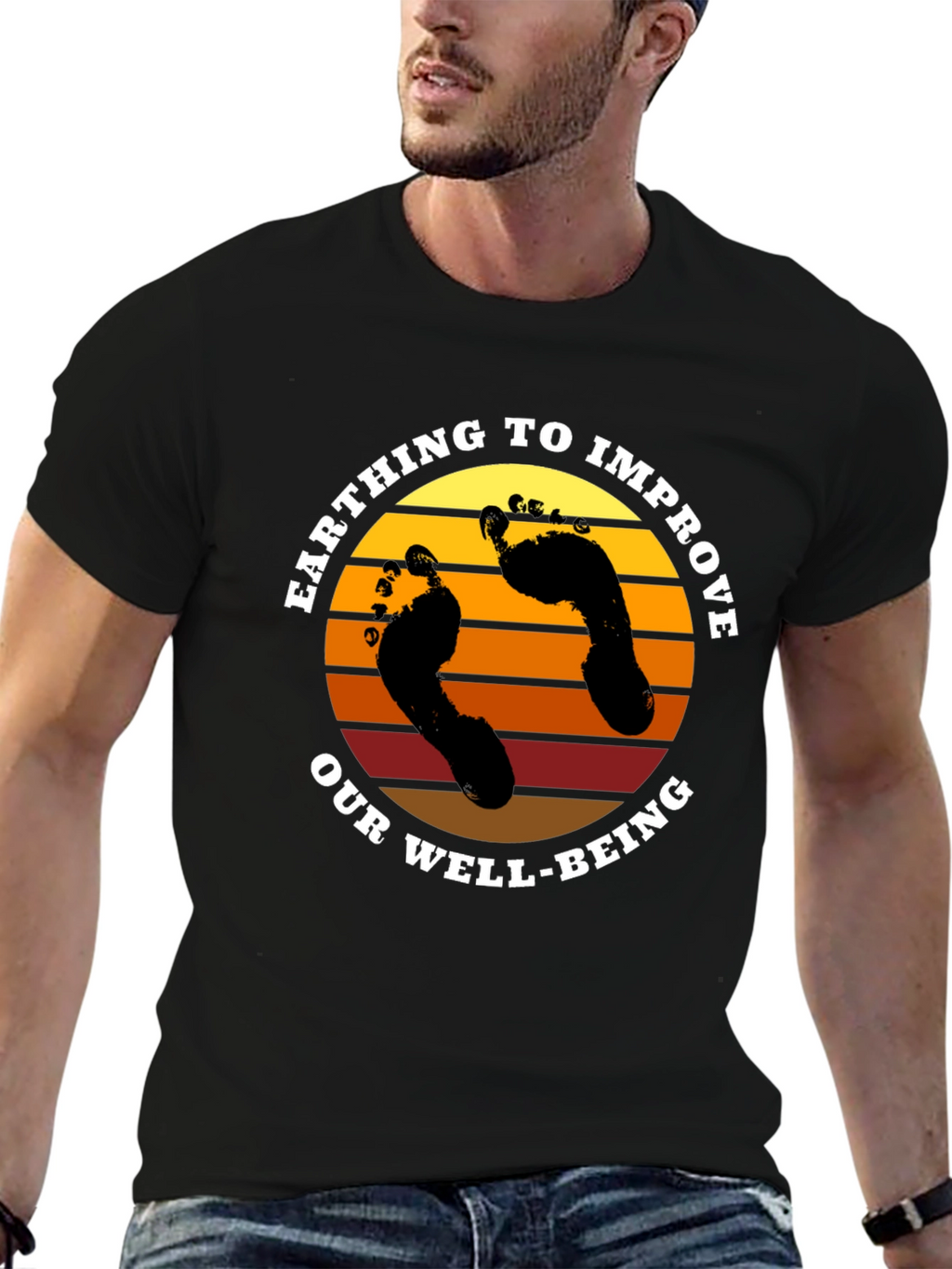 Earthing to Improve Our Well-Being T-Shirt