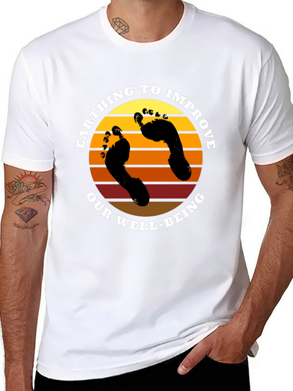 Earthing to Improve Our Well-Being T-Shirt