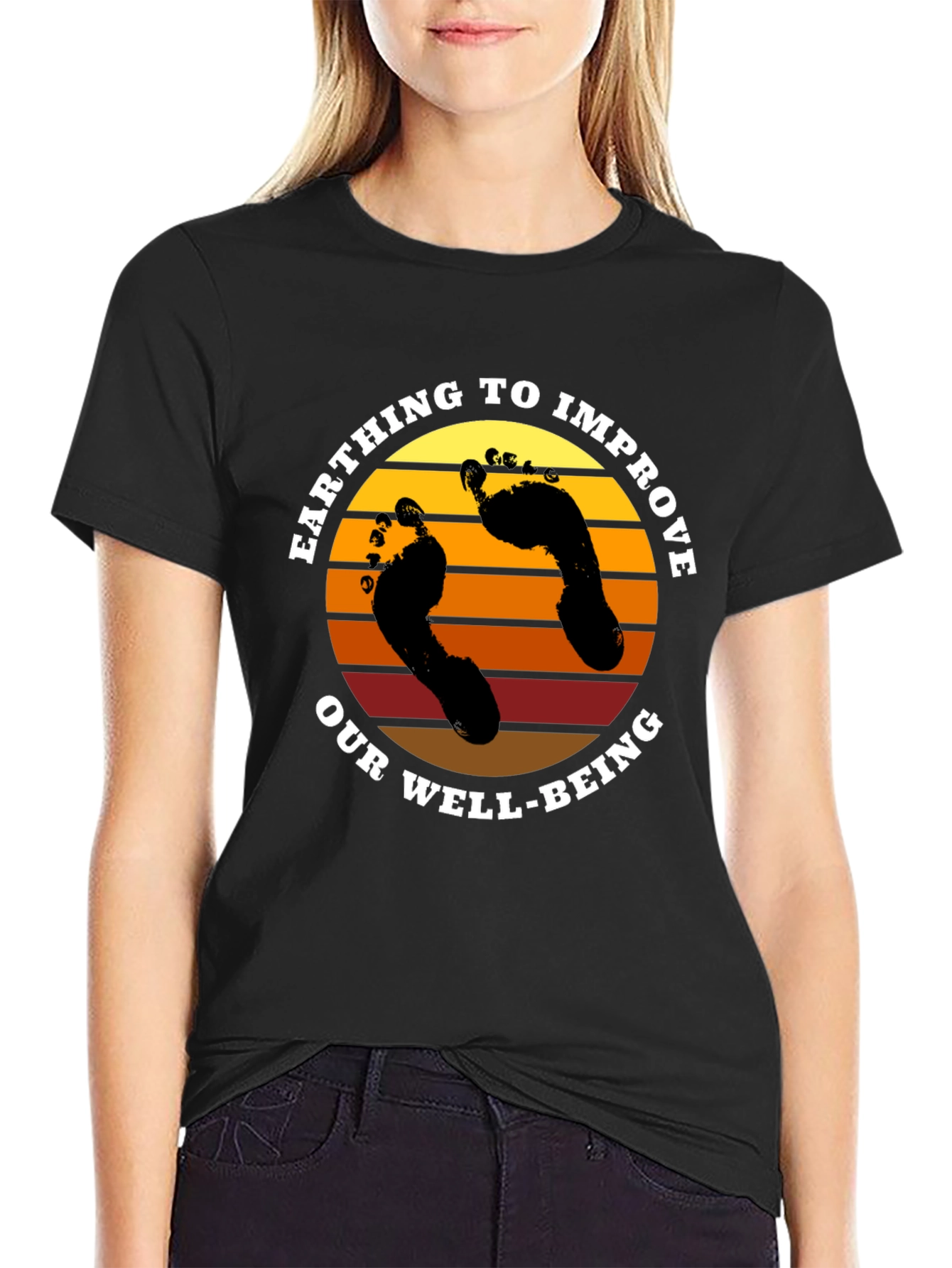 Earthing to Improve Our Well-Being T-Shirt